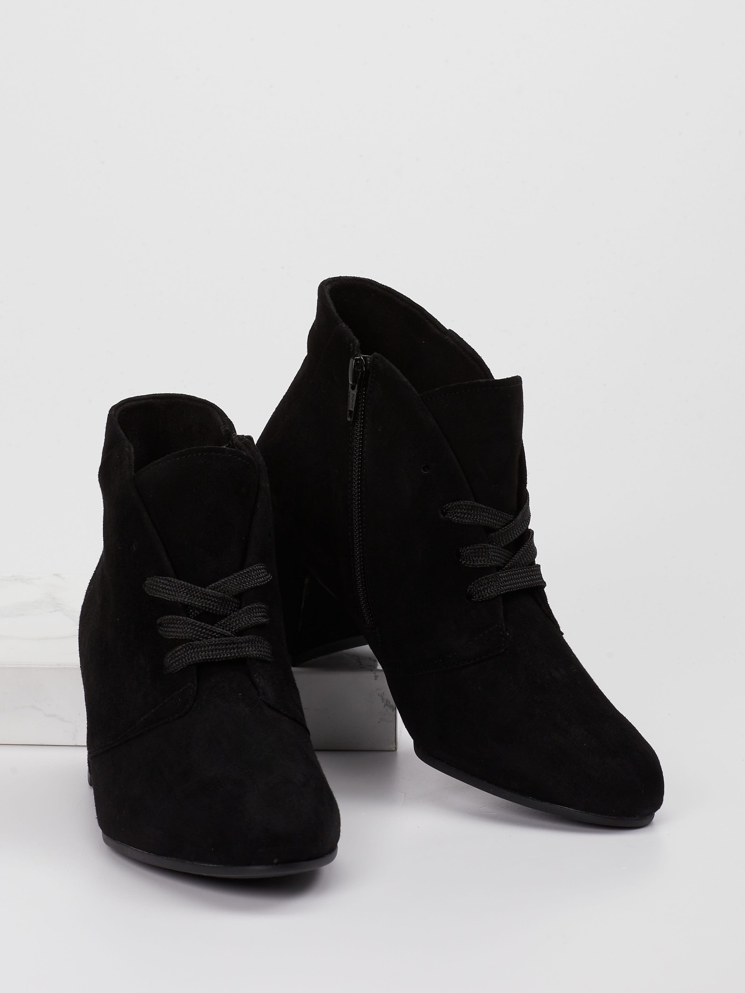 Schnürstiefelette schwarz 2751009041004