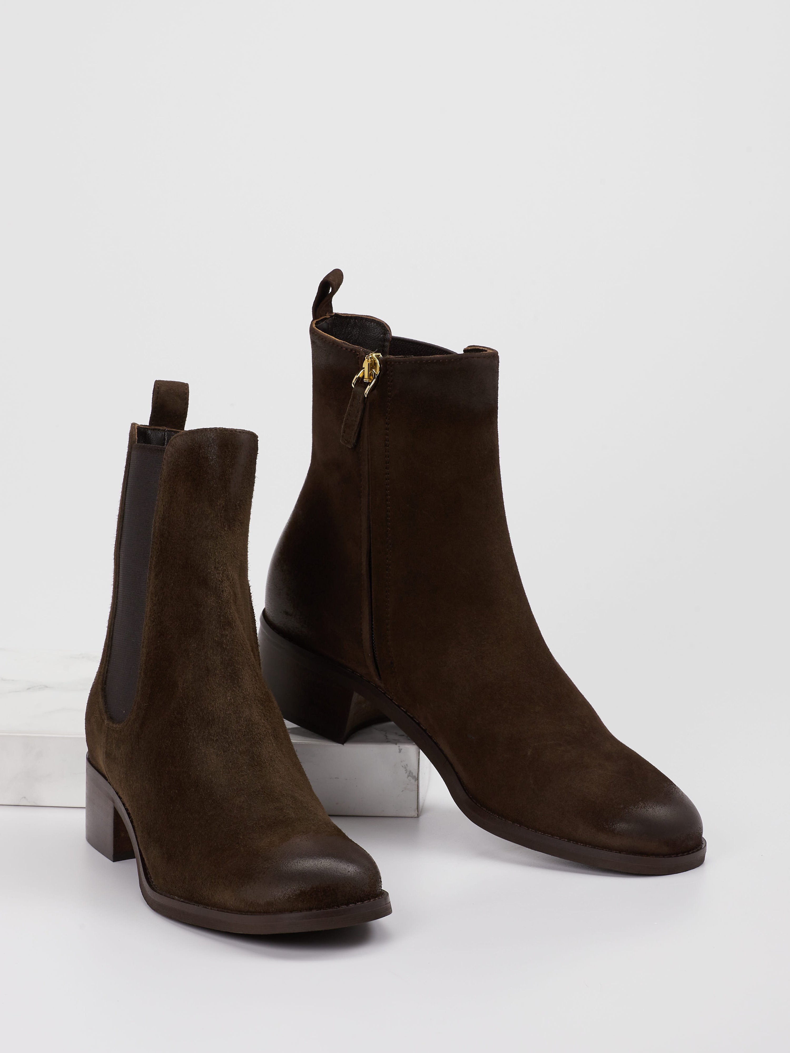 Stiefelette braun 1715209004504