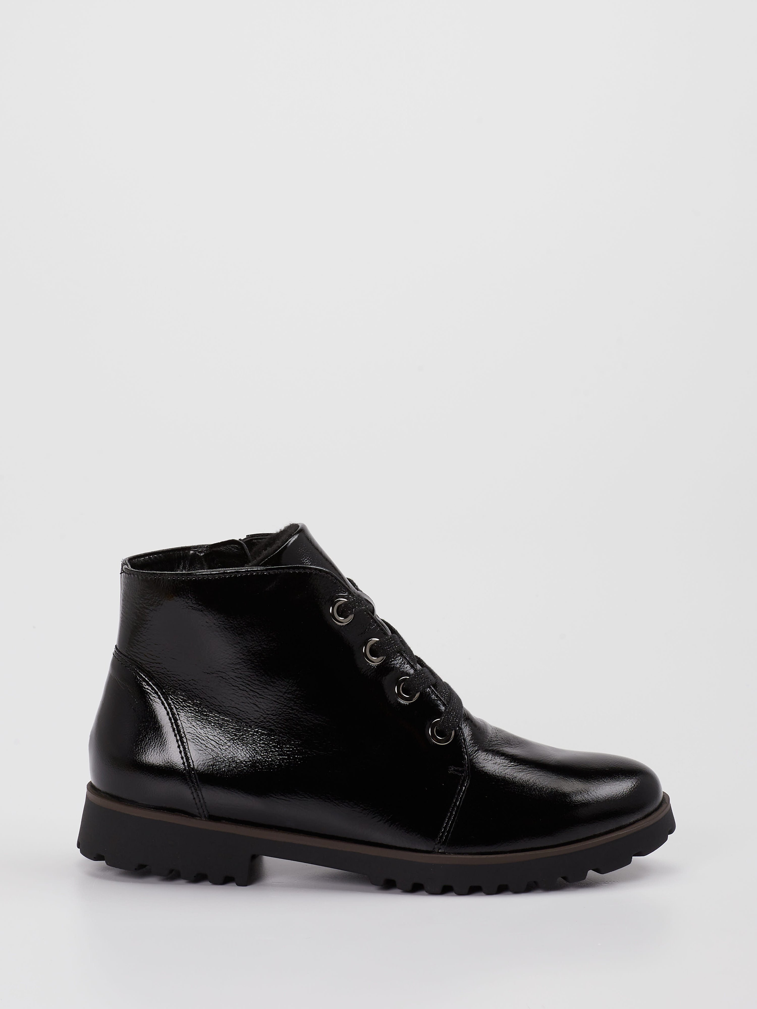 Schnürstiefelette schwarz 2751009041501