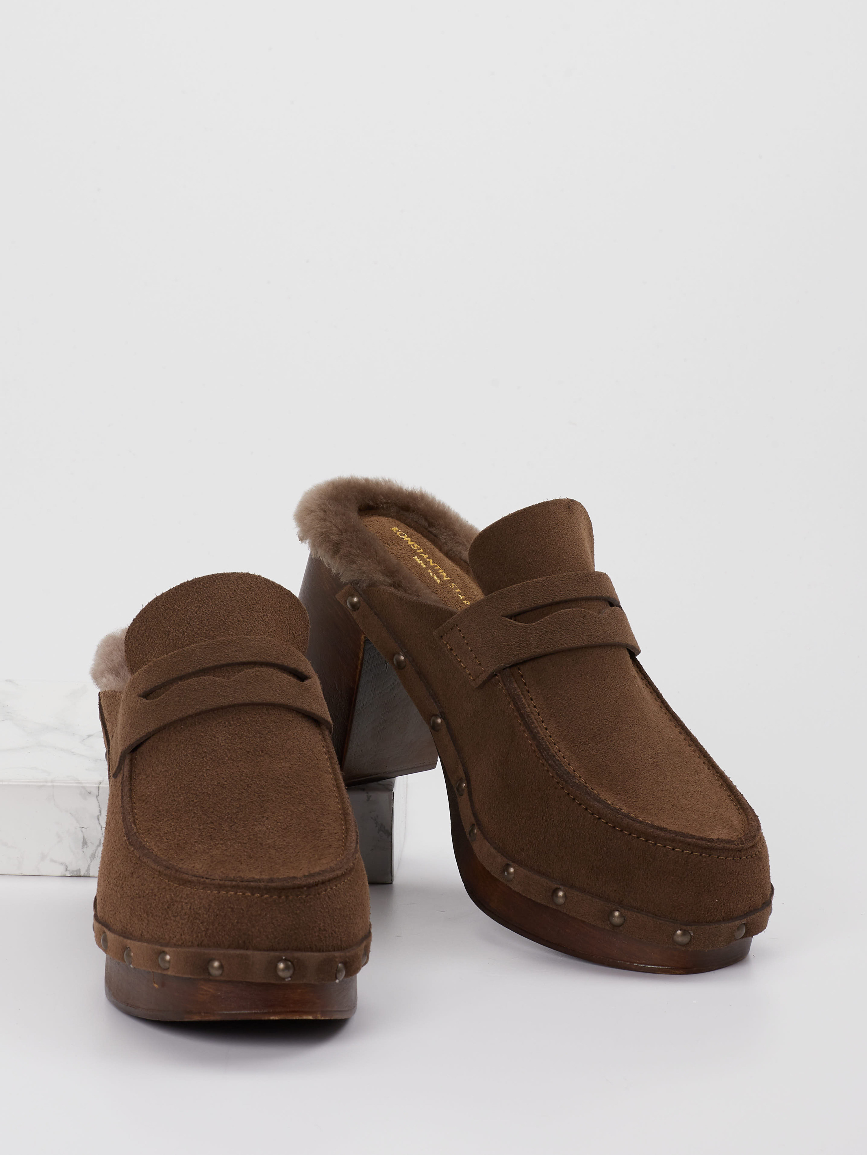 Pantolette braun 1179209000104