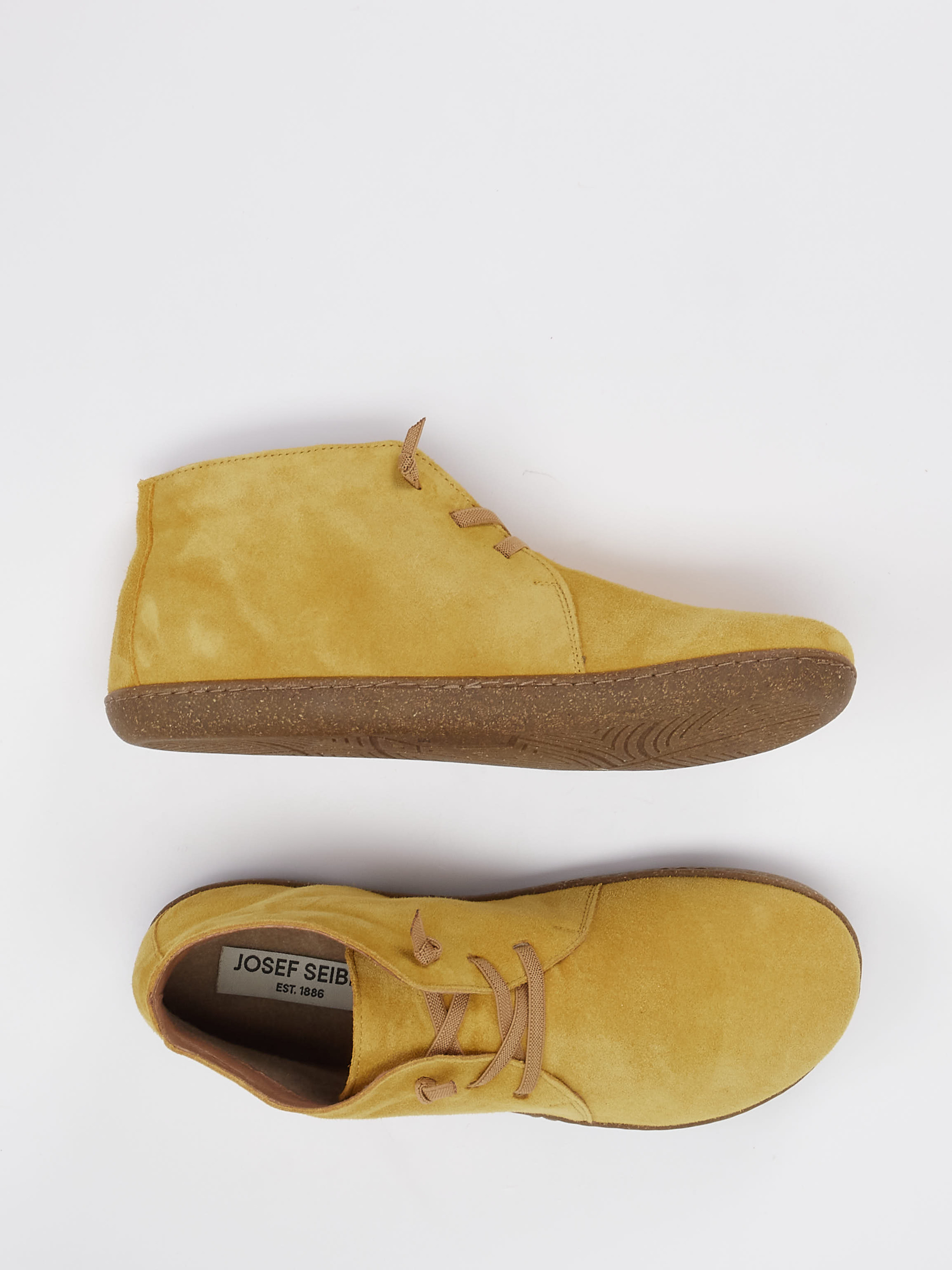 Schnürstiefelette gelb 2751869000704