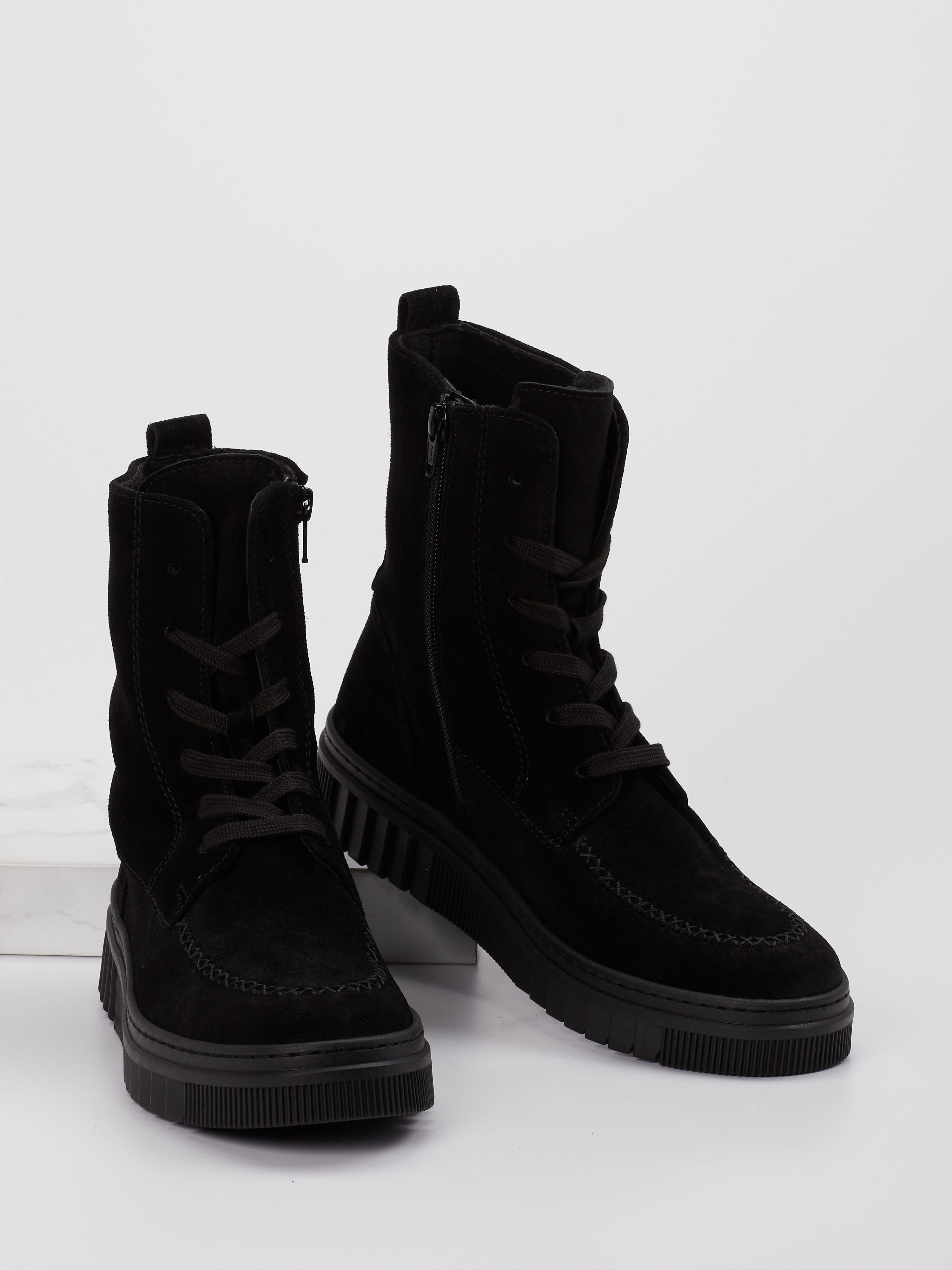 Schnürstiefelette schwarz 2751009040404