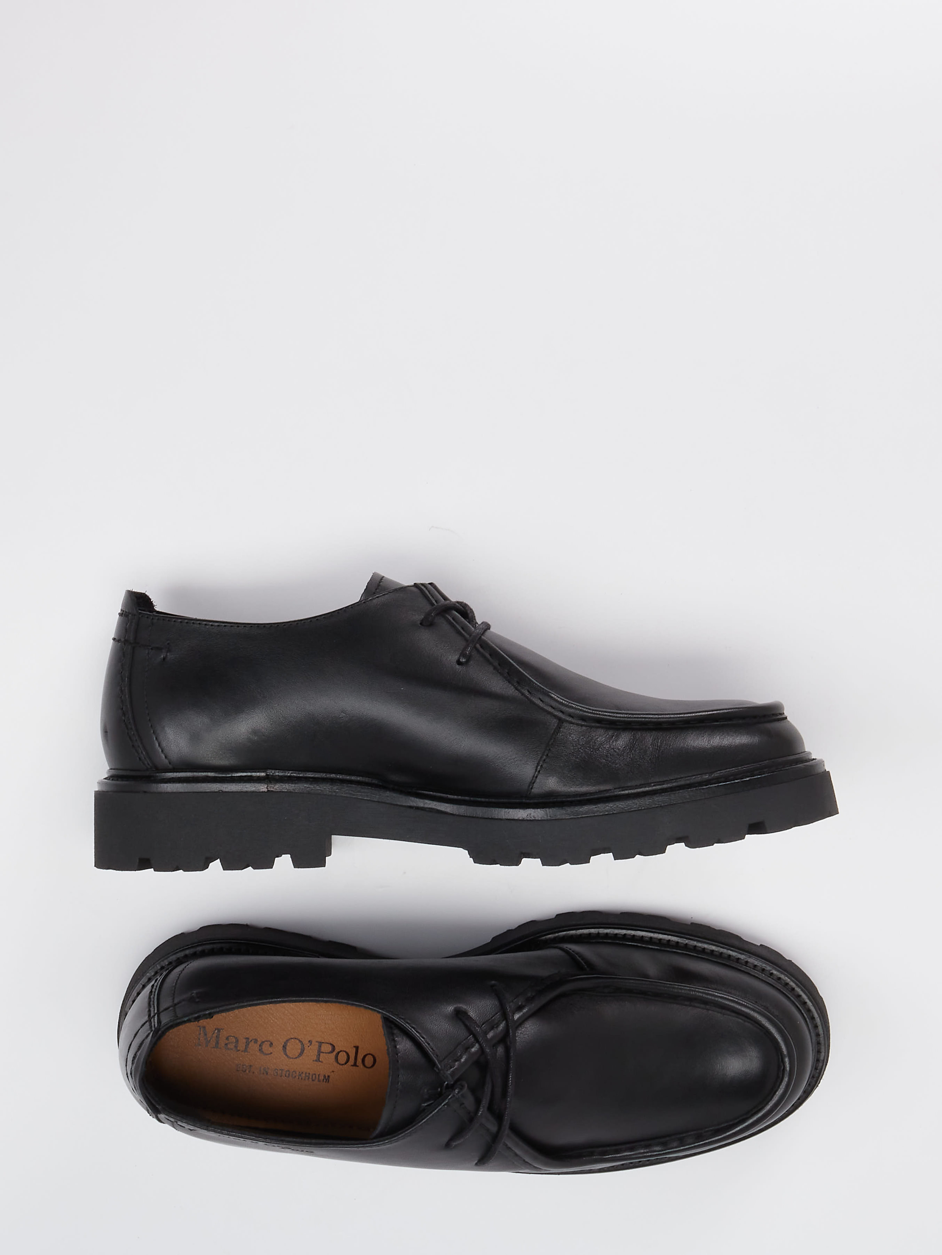 Schnürschuh schwarz 4610009132504