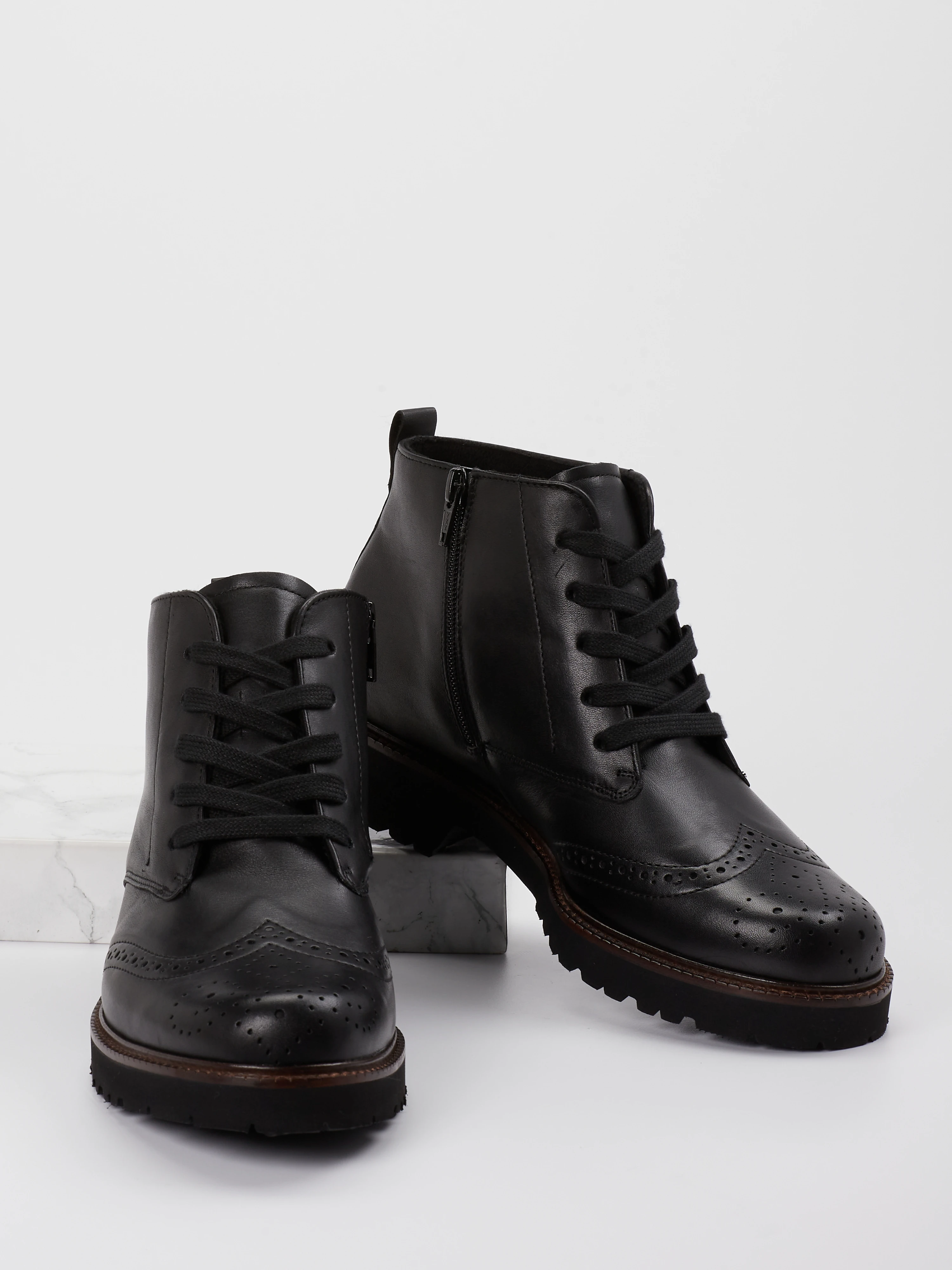 Schnürstiefelette Barbara schwarz 2751009040504