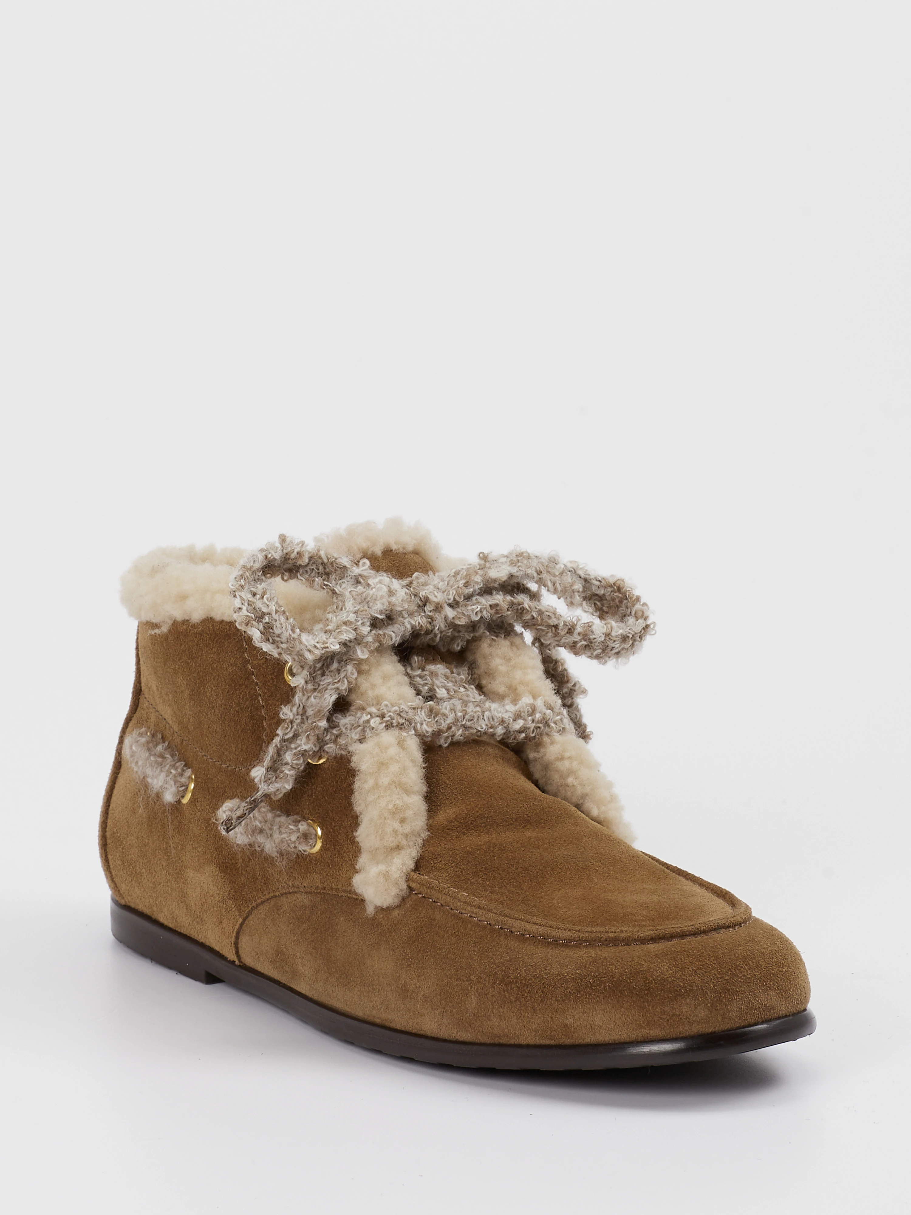 Schnürstiefelette braun 1801229001306