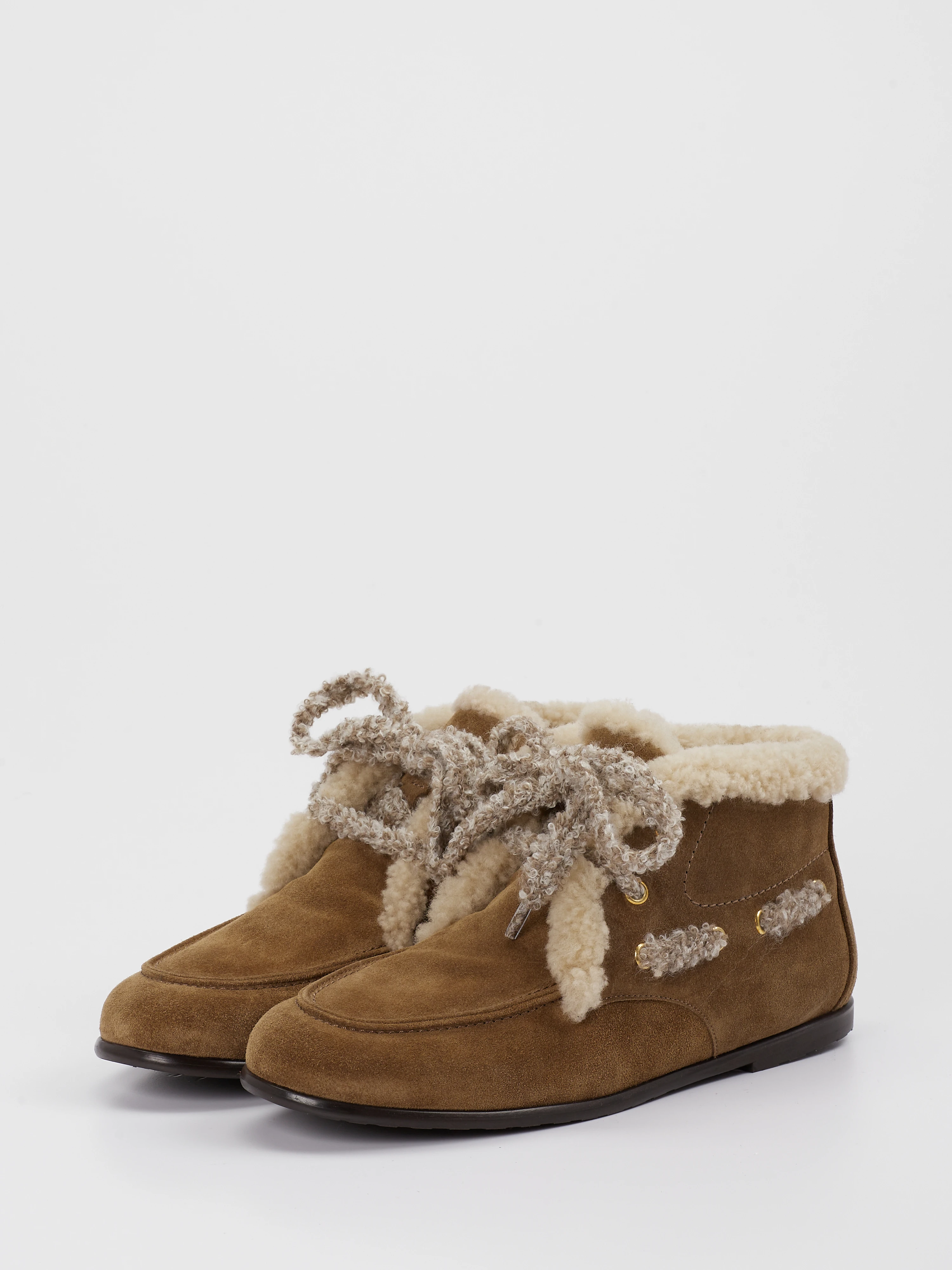 Schnürstiefelette braun 1801229001302