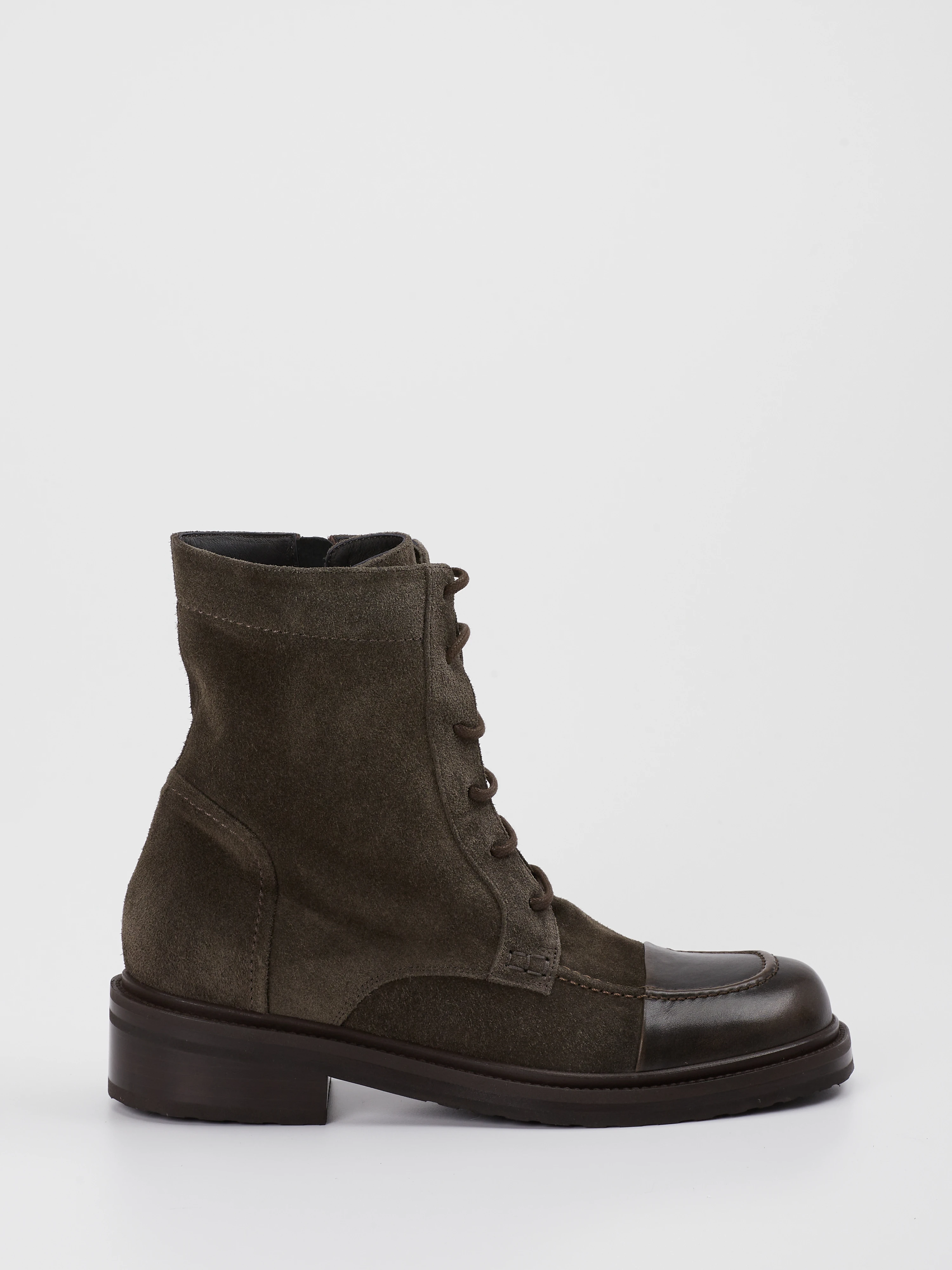 Schnürstiefelette grau 1723422000101