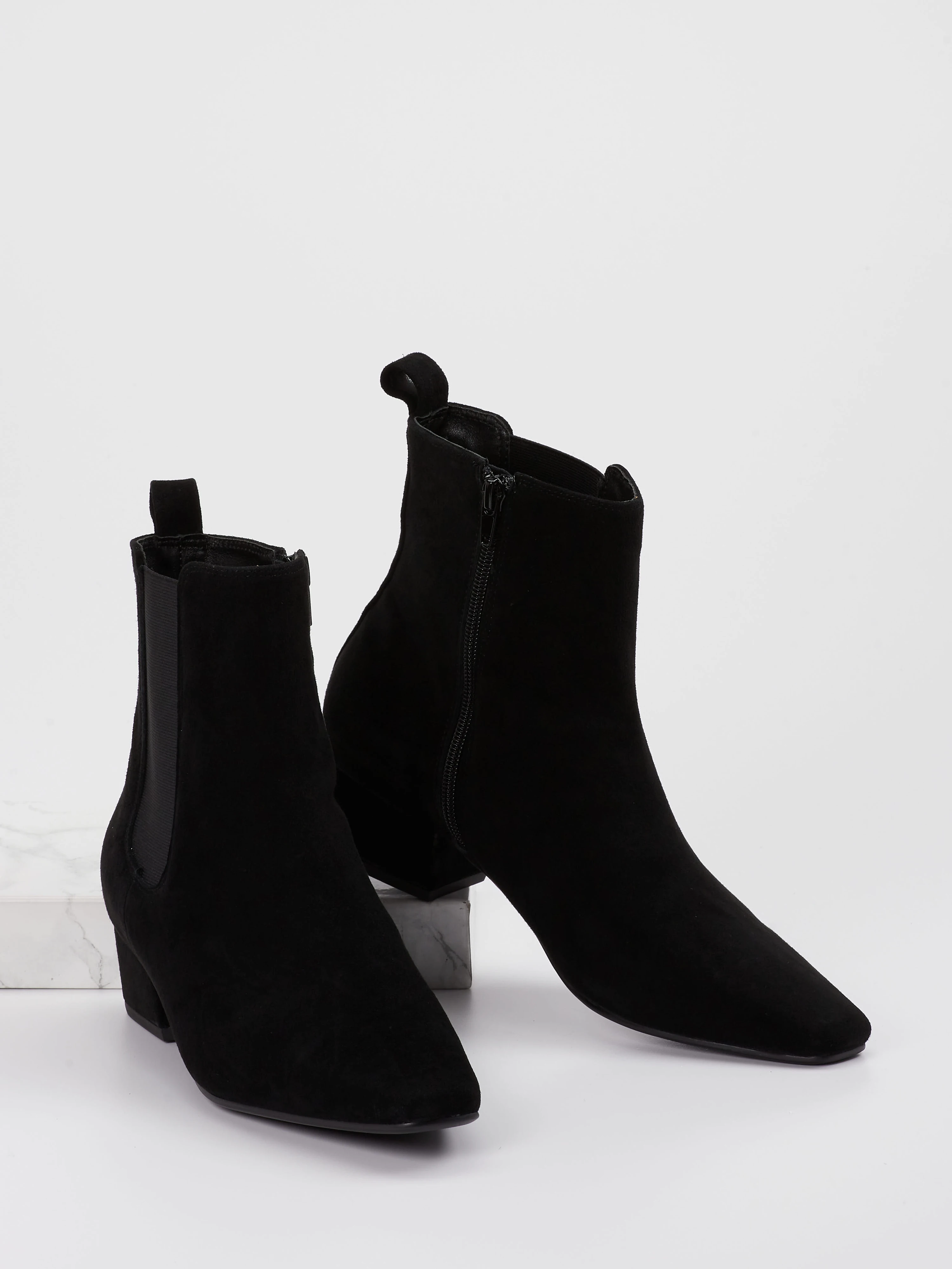 Stiefelette schwarz 1713009039804