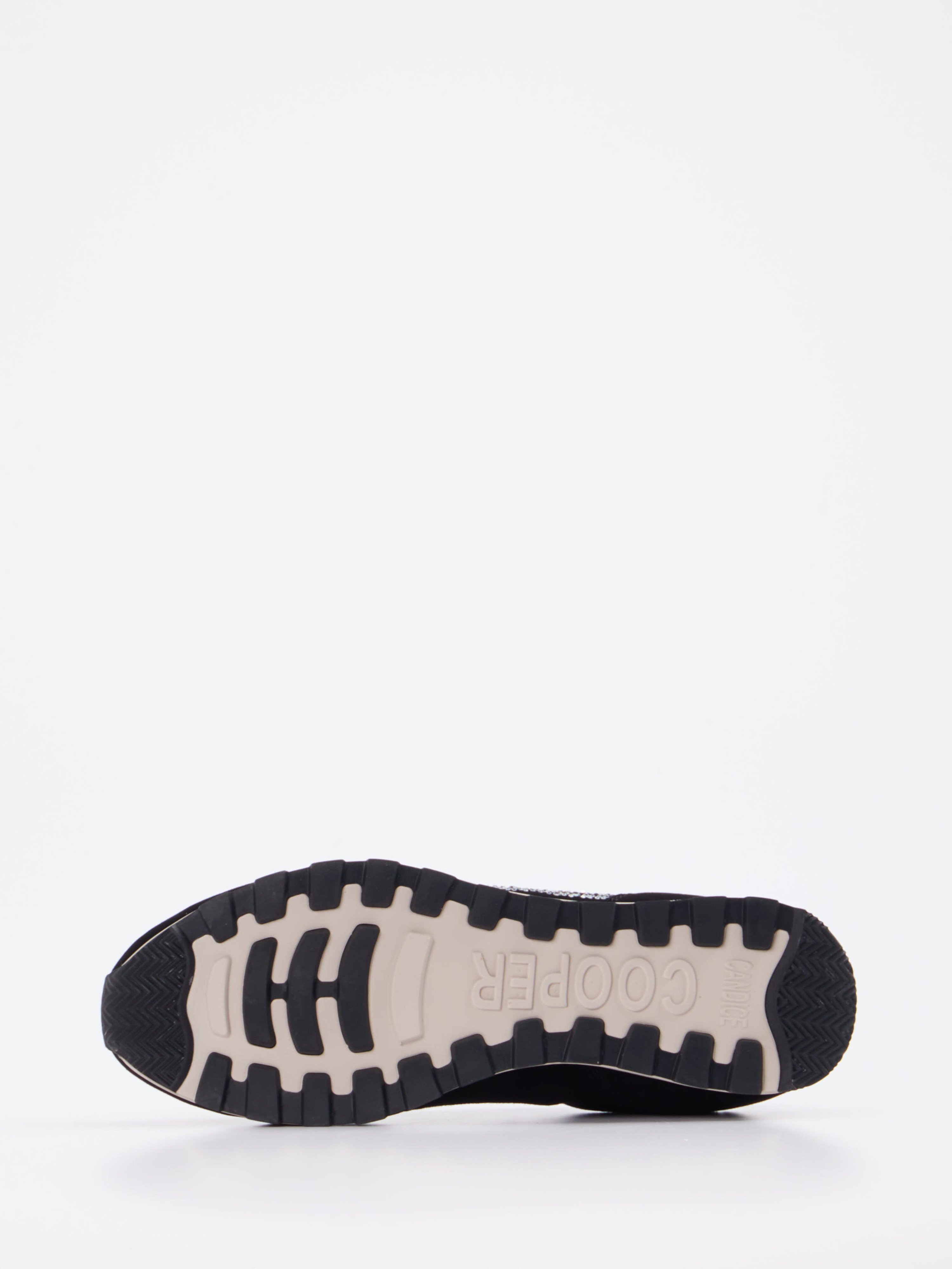 Sneaker PLUME STRASS schwarz 1661009032205
