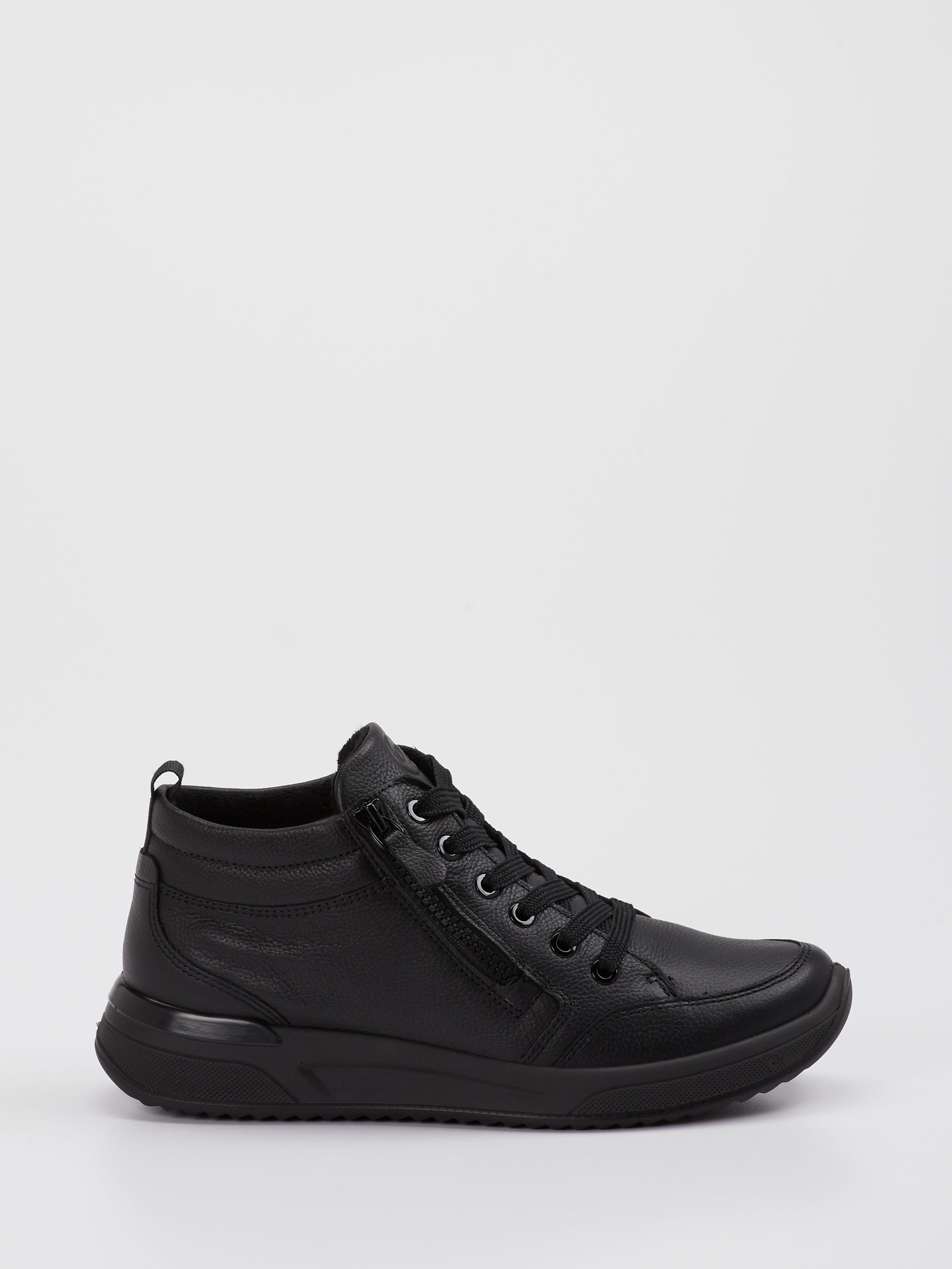 Schnürstiefelette schwarz 2751009040901