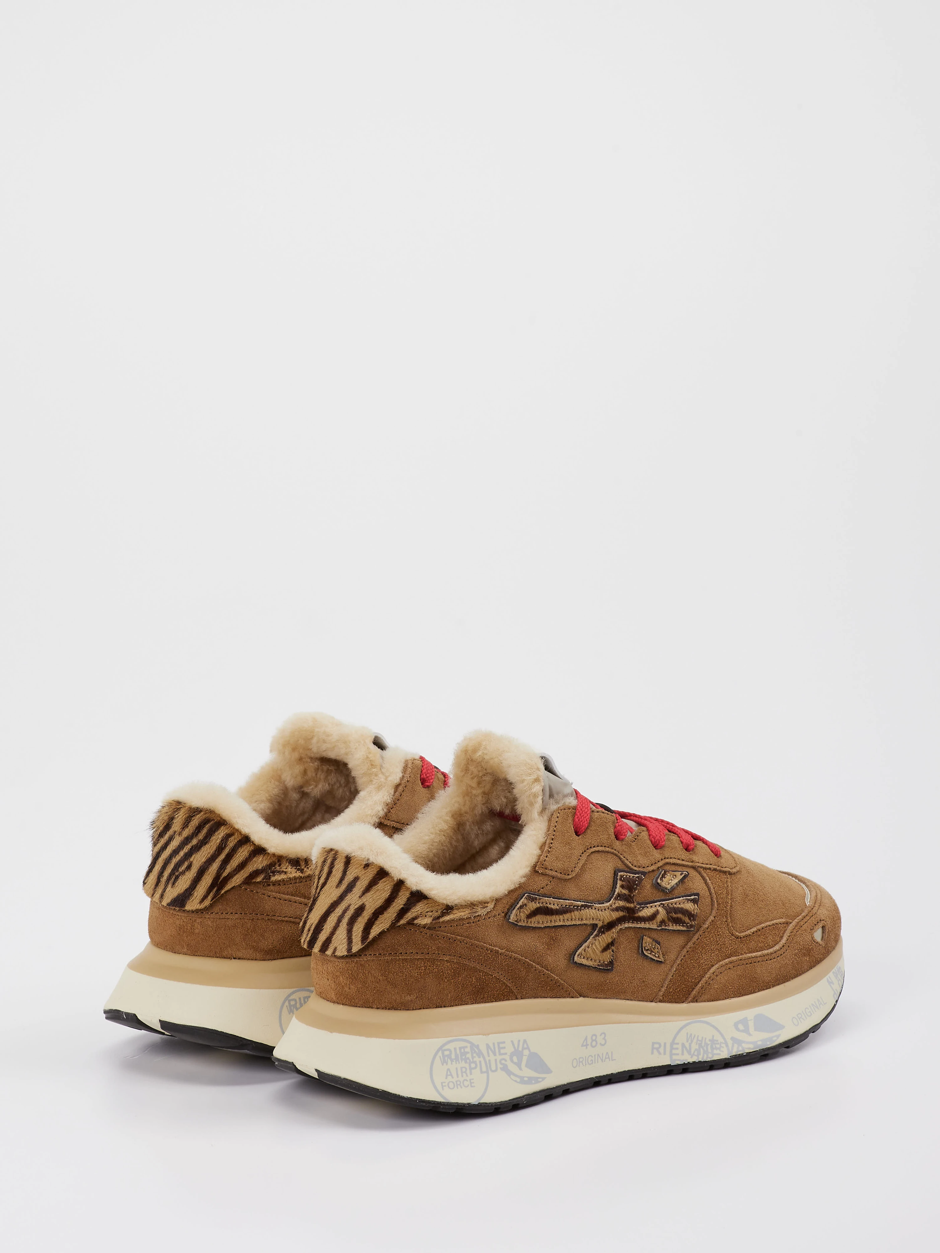 Sneaker/ Trotteur Schnür warm braun 1809282000103