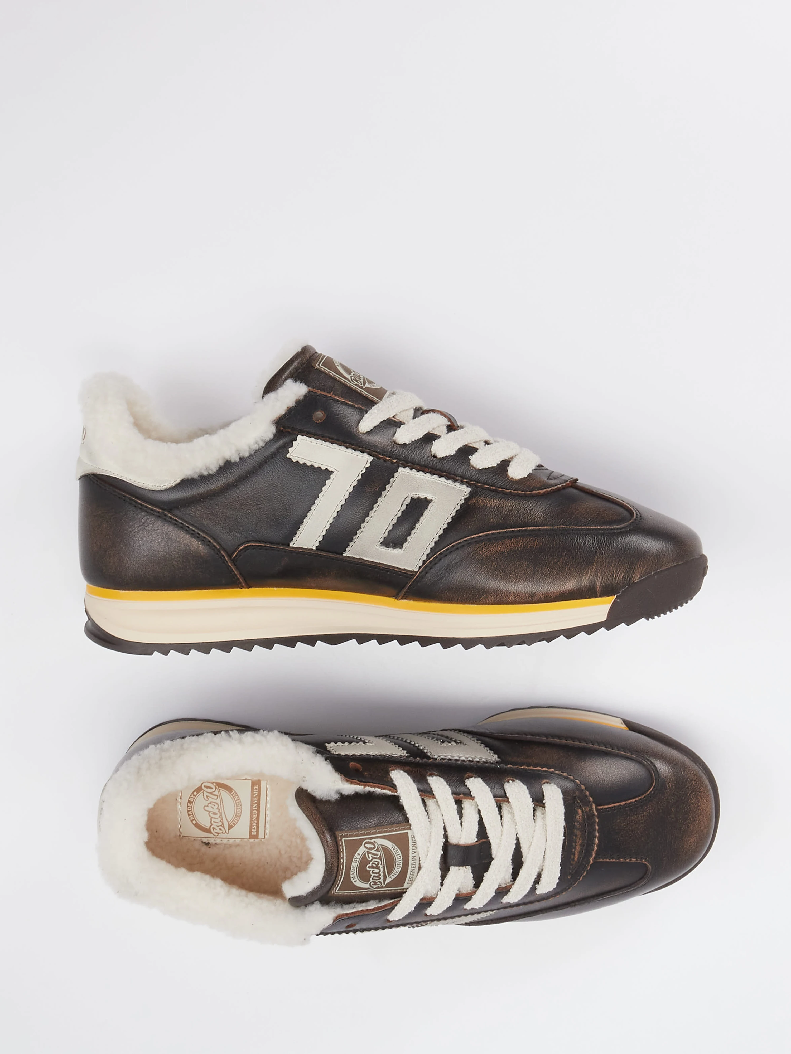 Sneaker warm Jogger braun 1808204000104