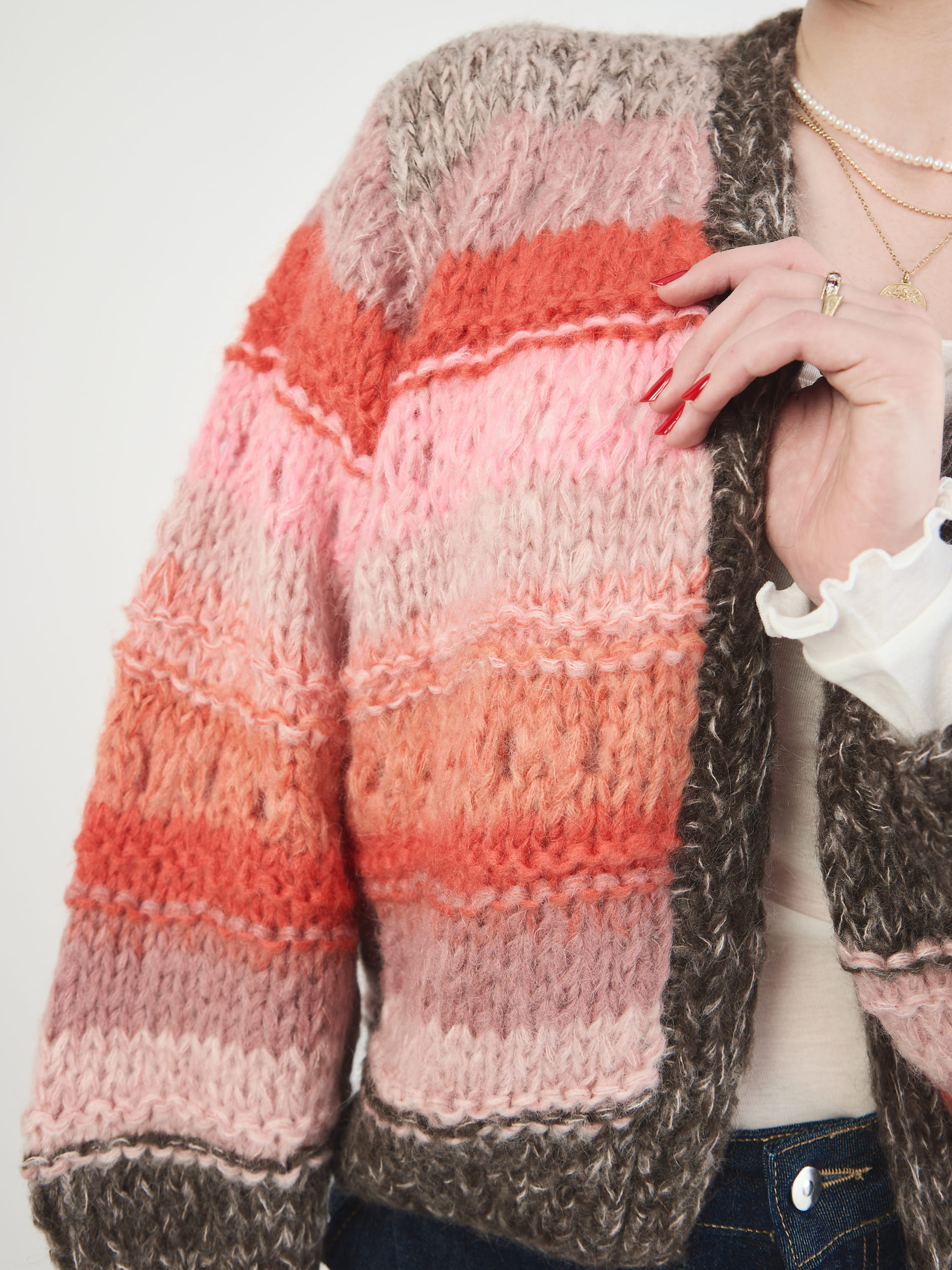 Cardigan & Strickjacke rot 9340569000102