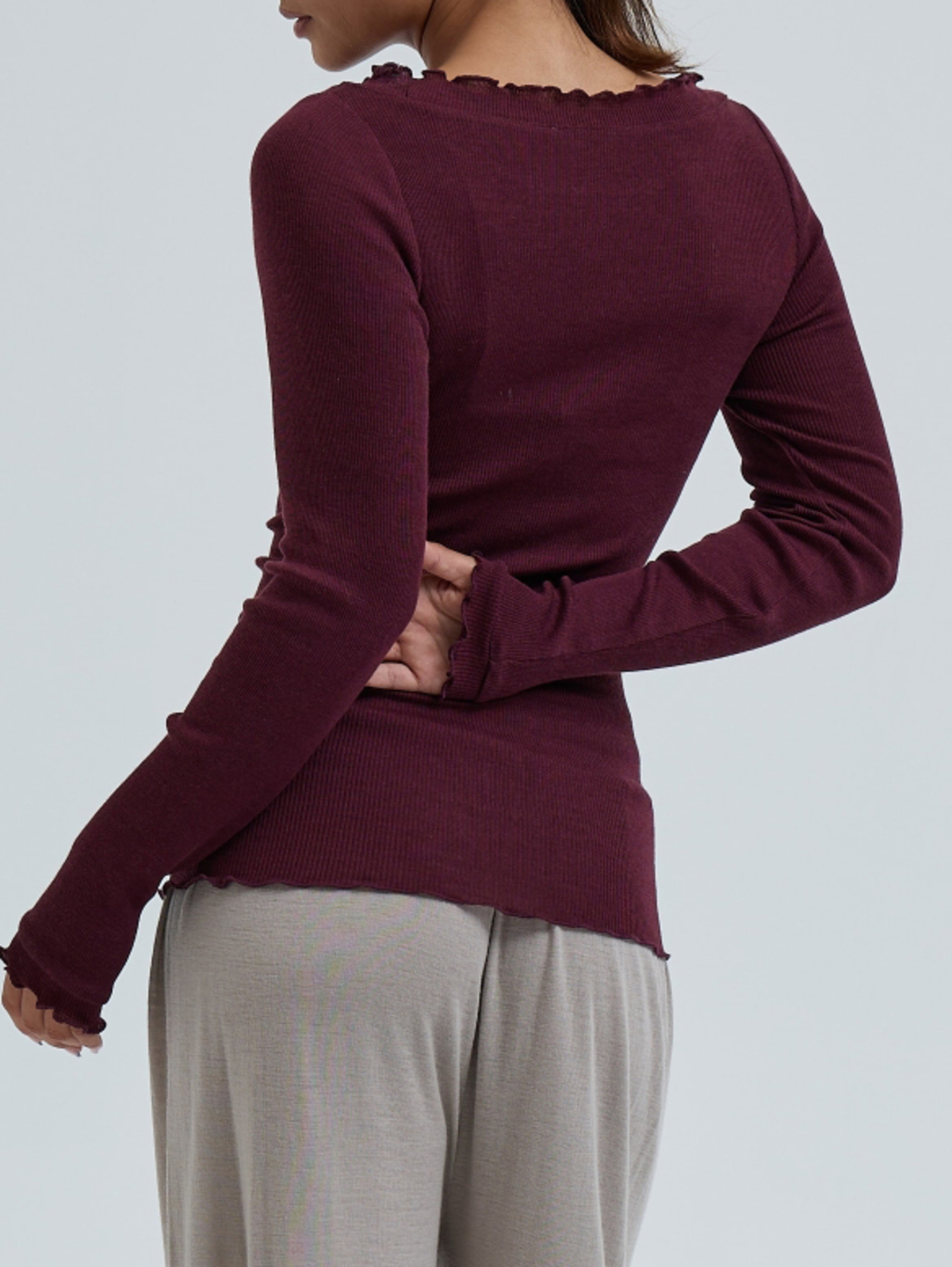 Langarmshirt rot 9353509000201
