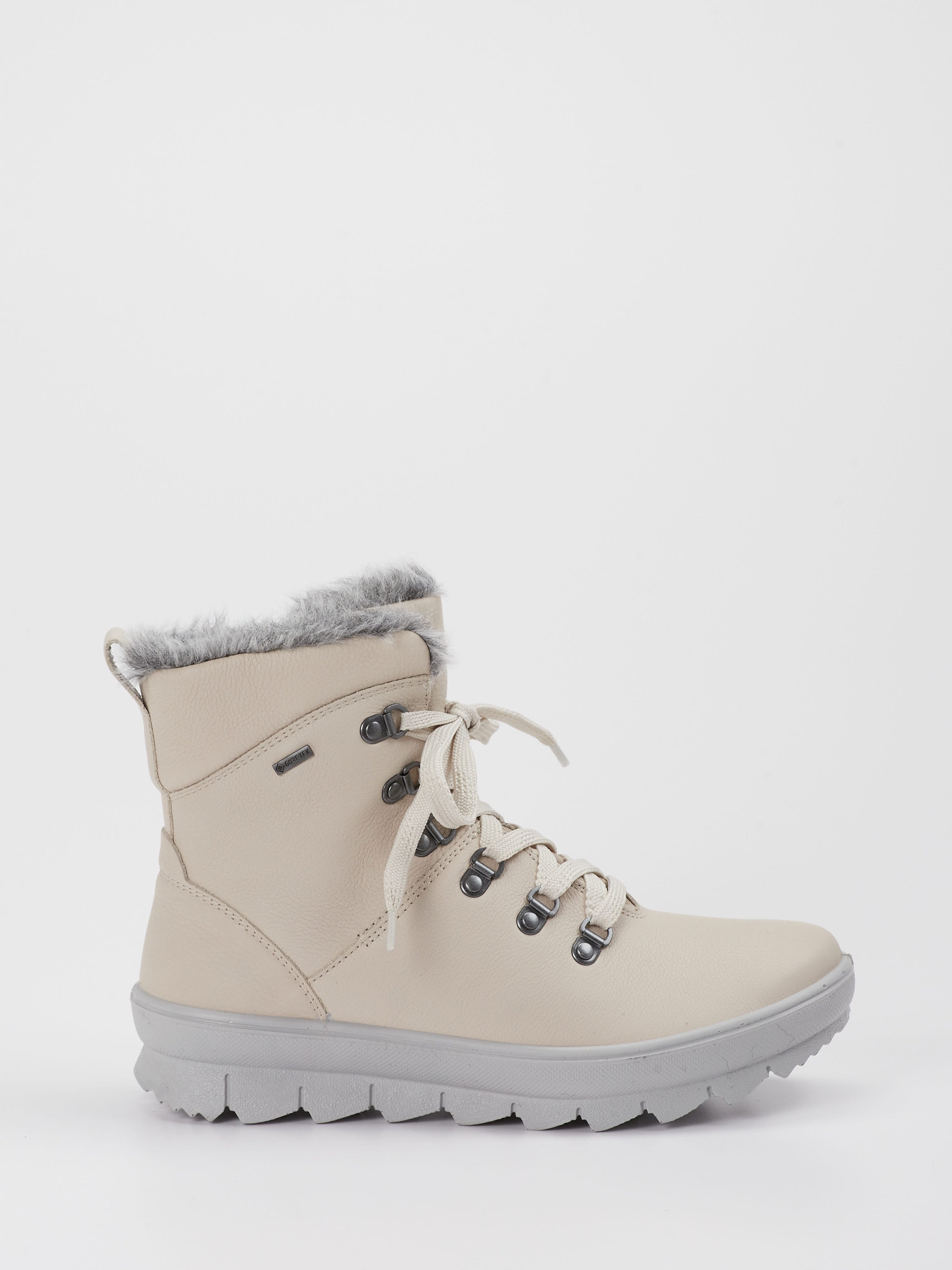 Schnürstiefelette beige 1801399000601