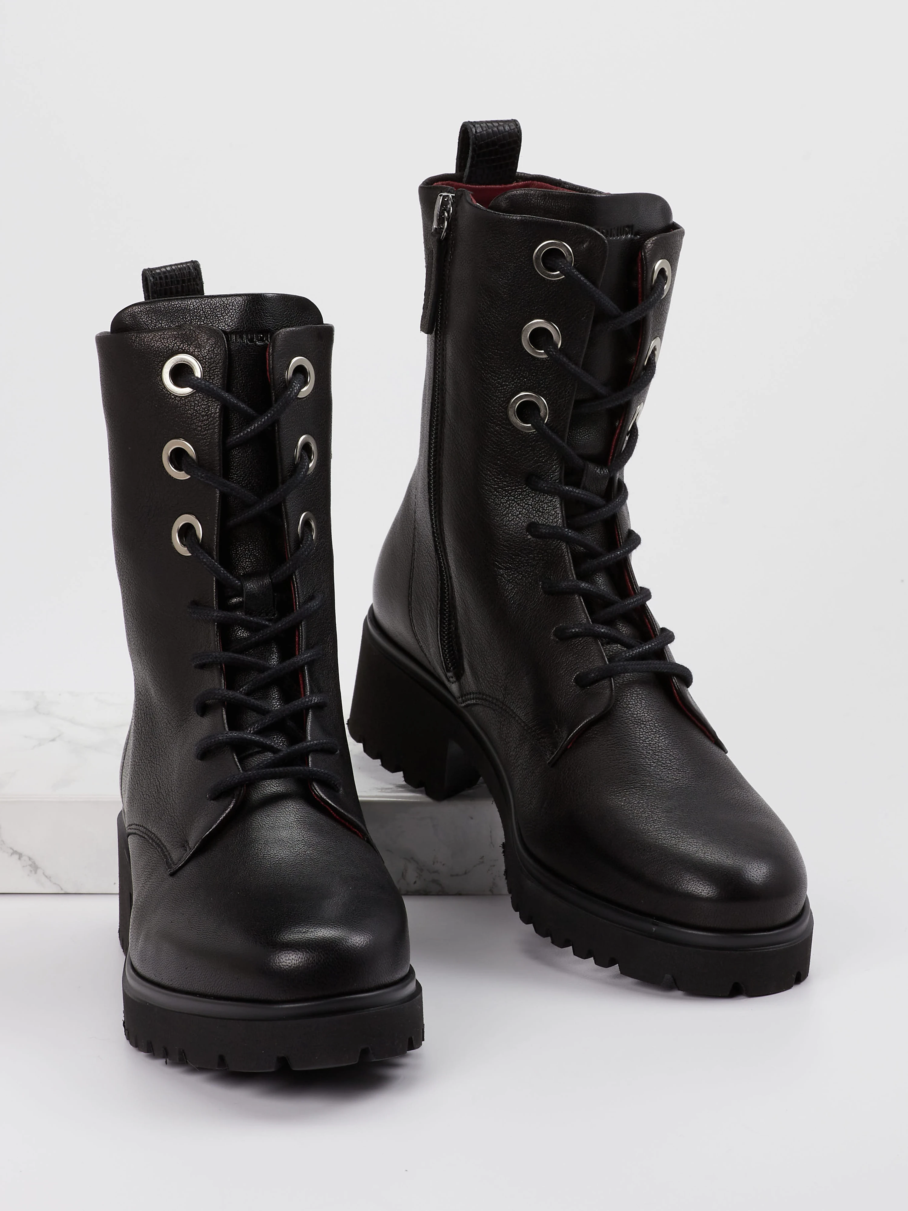 Schnürstiefelette schwarz 2751009041704