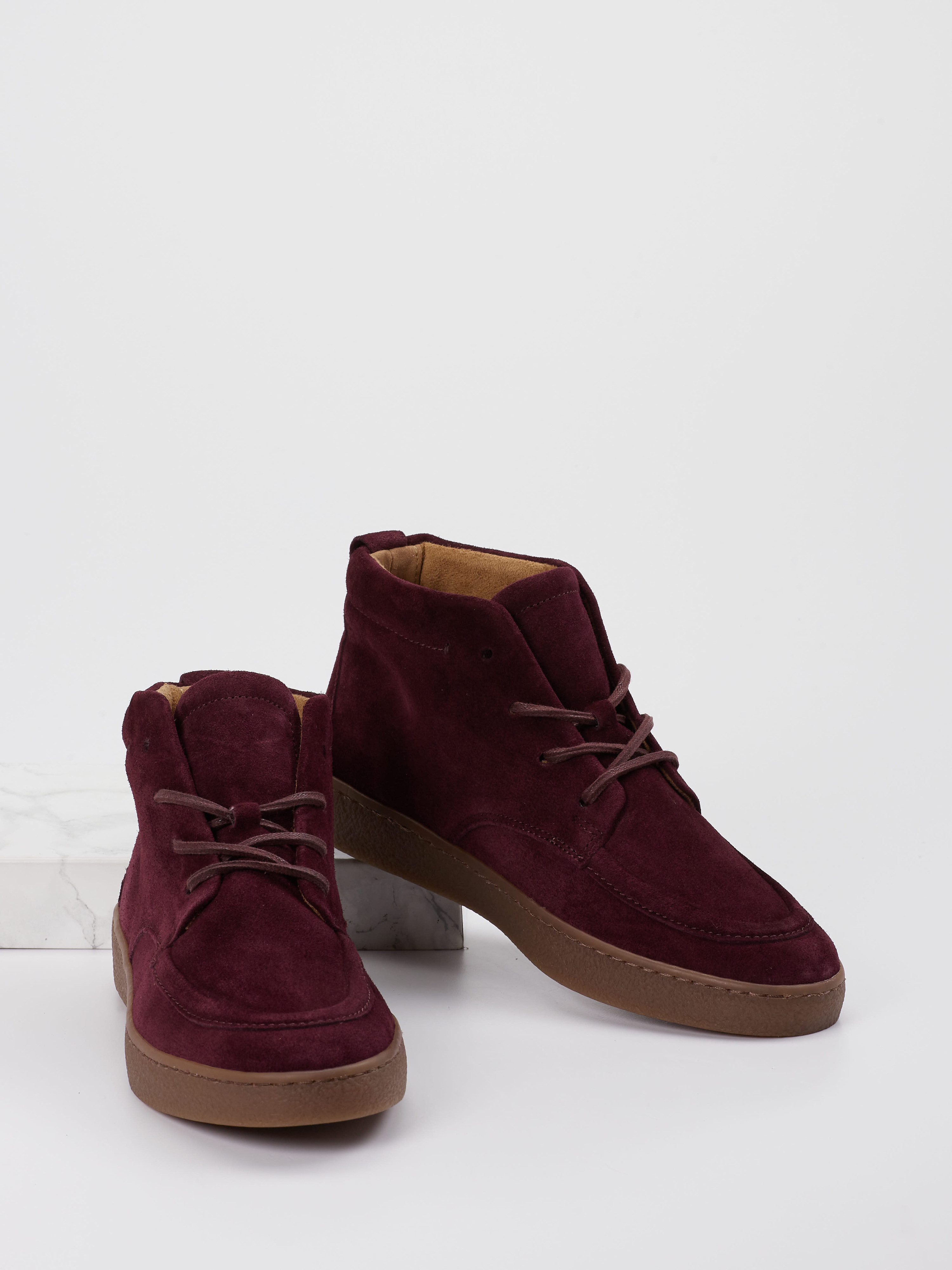 Schnürstiefelette rot 1703509000904