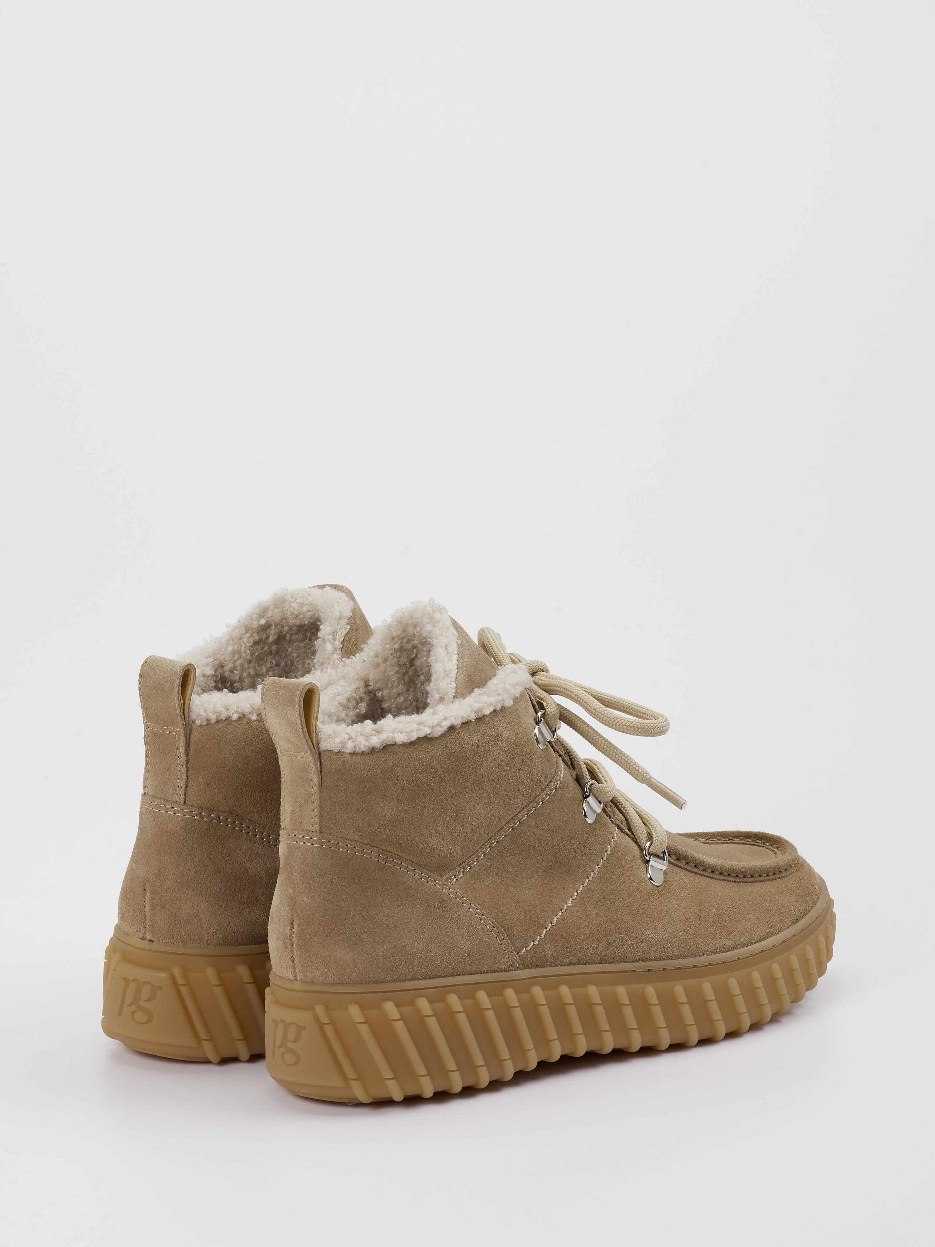 Schnürstiefelette beige 1805329000103