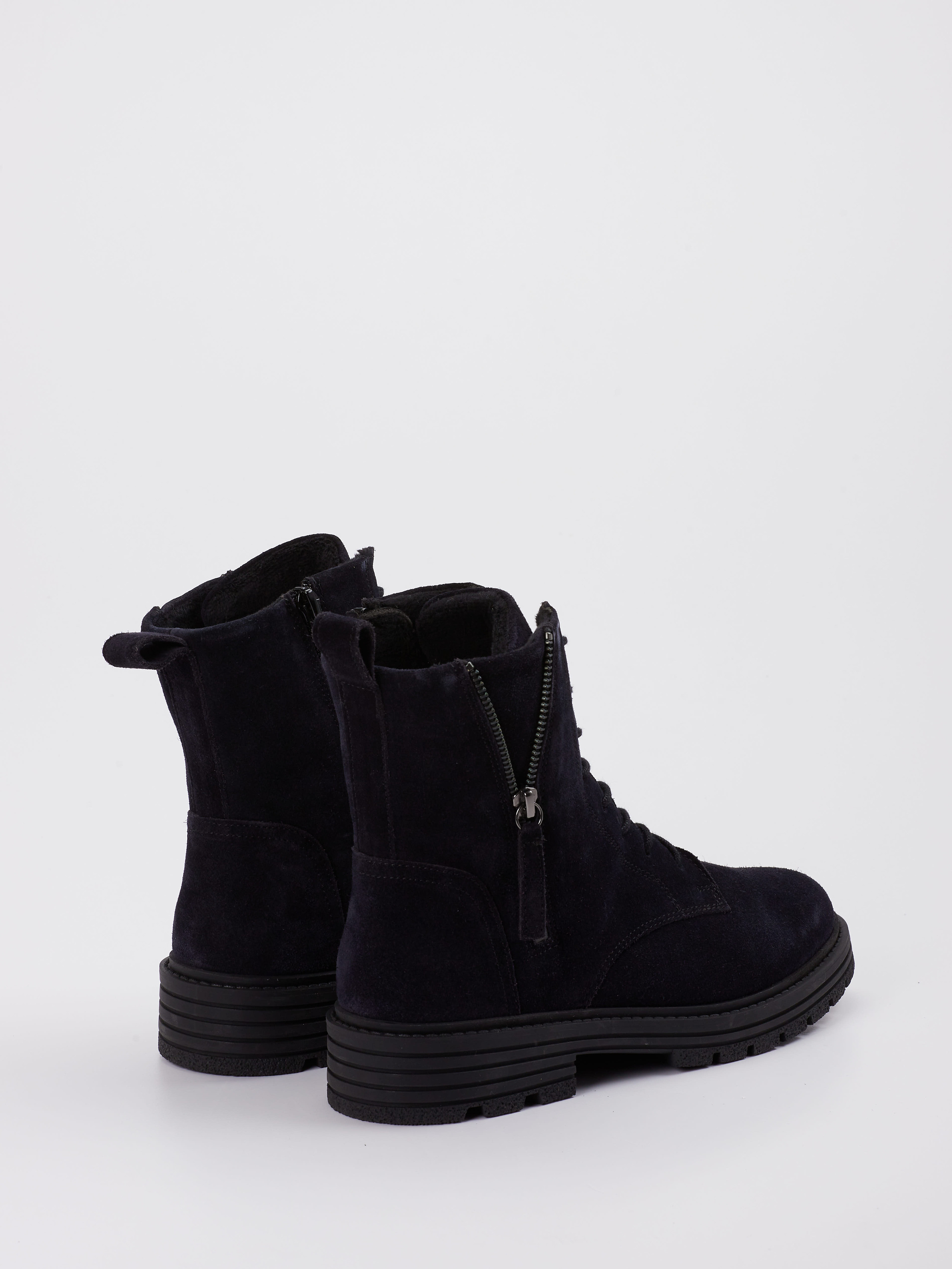 Schnürstiefelette Kelly blau 2751109014503