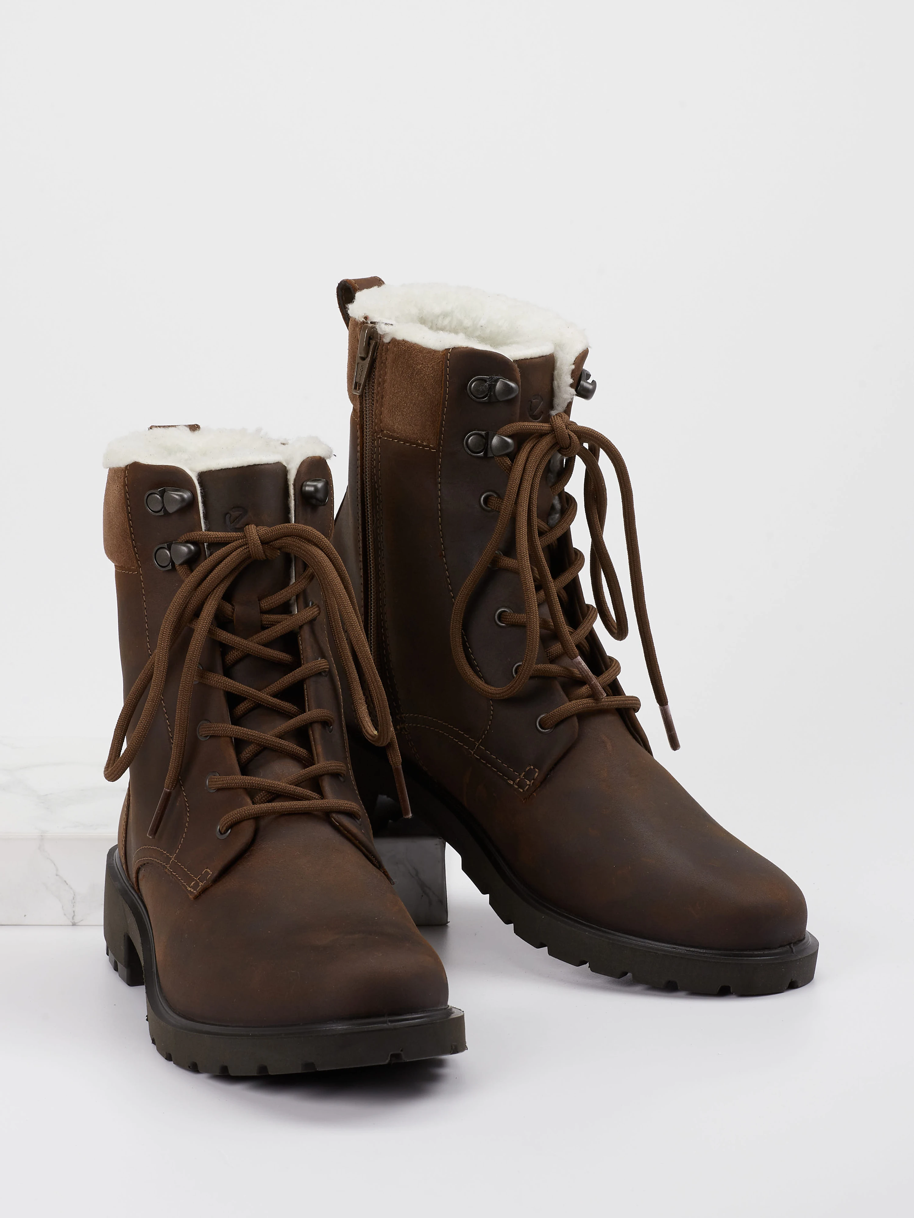 Schnürstiefelette braun 1801219000304