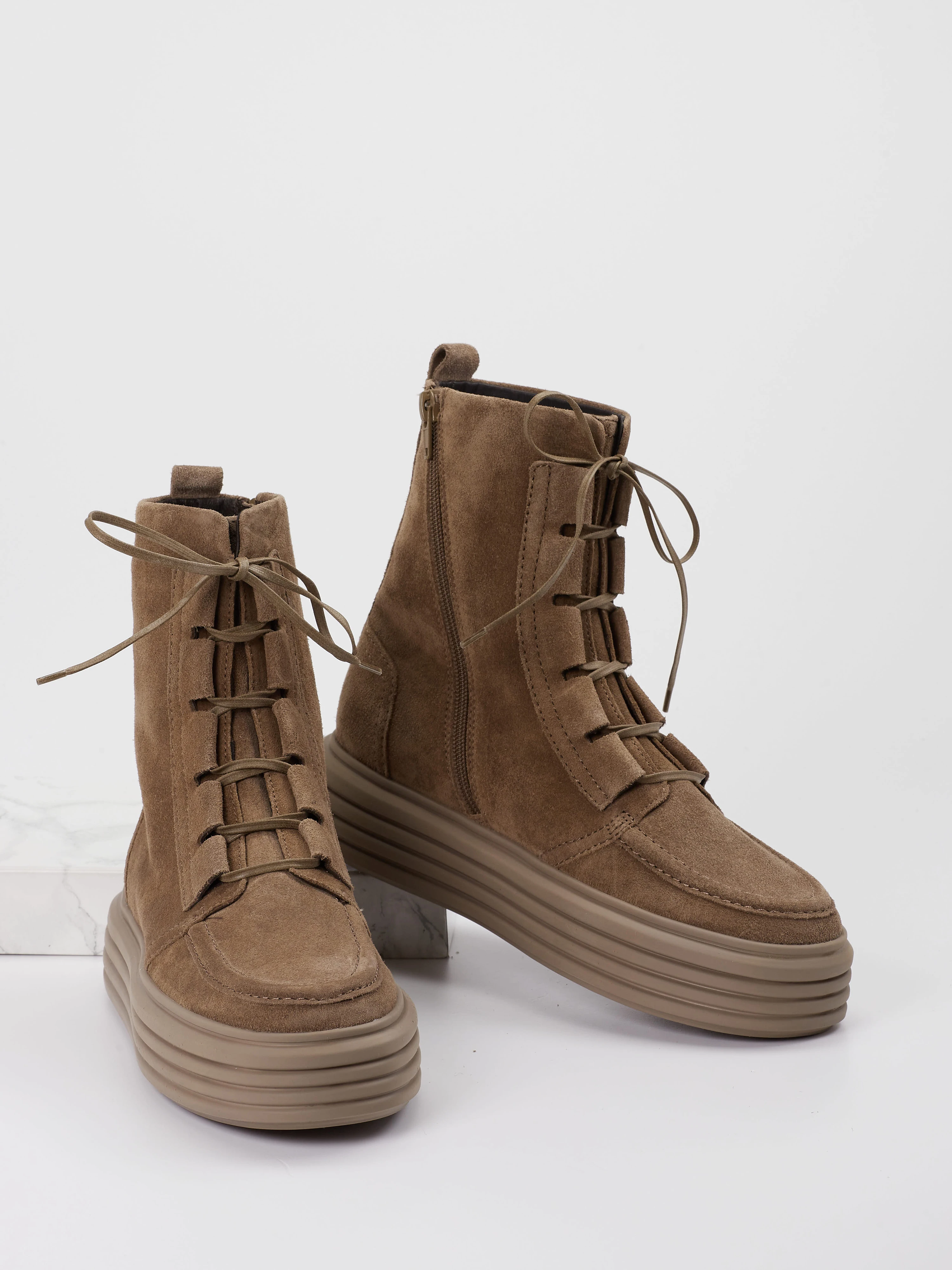 Schnürstiefelette Lilo braun 1725249001304