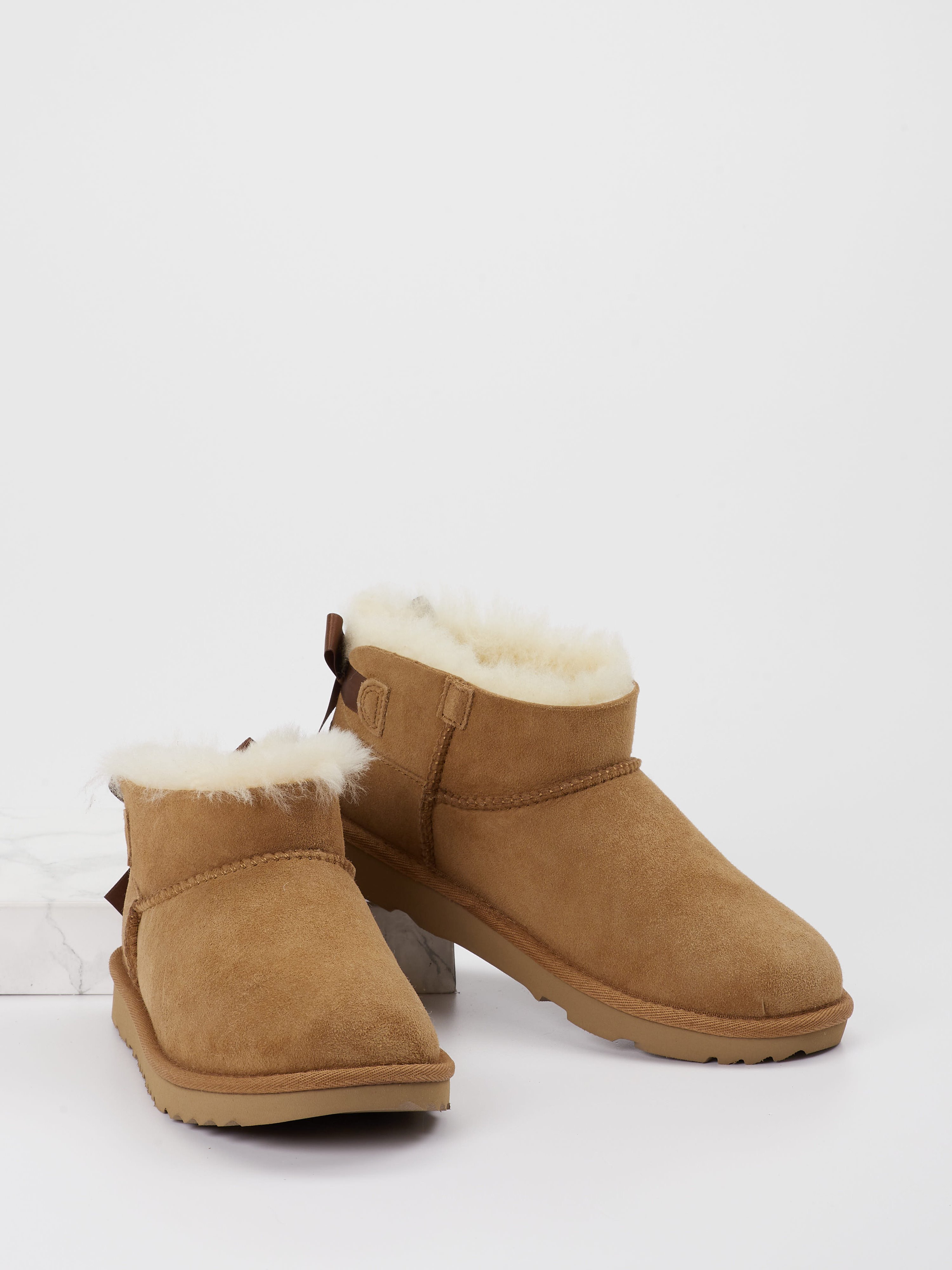 Boot Ultra Mini Bailey Bow braun 6810289002204