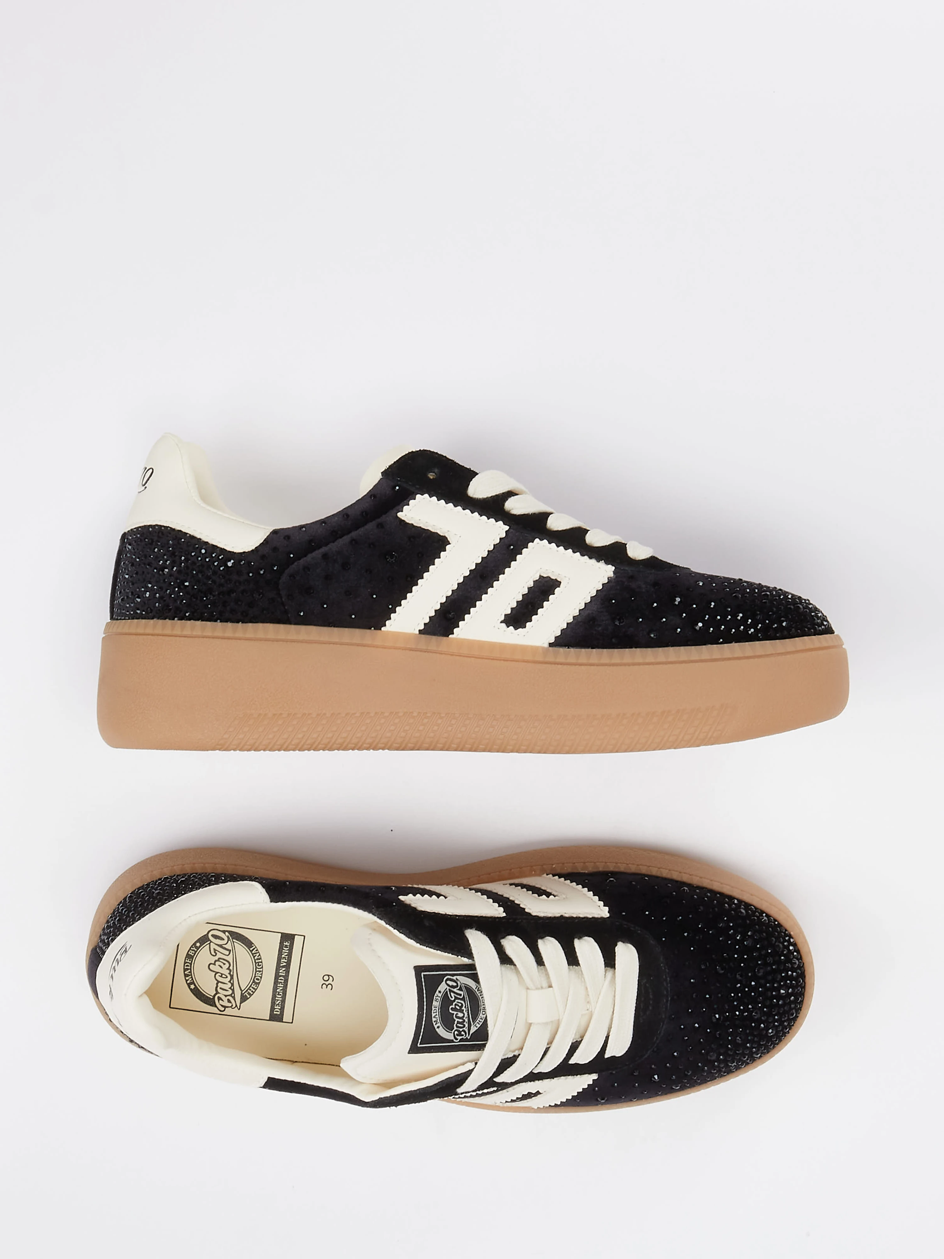 Sneaker XXL Star schwarz 1665007000804