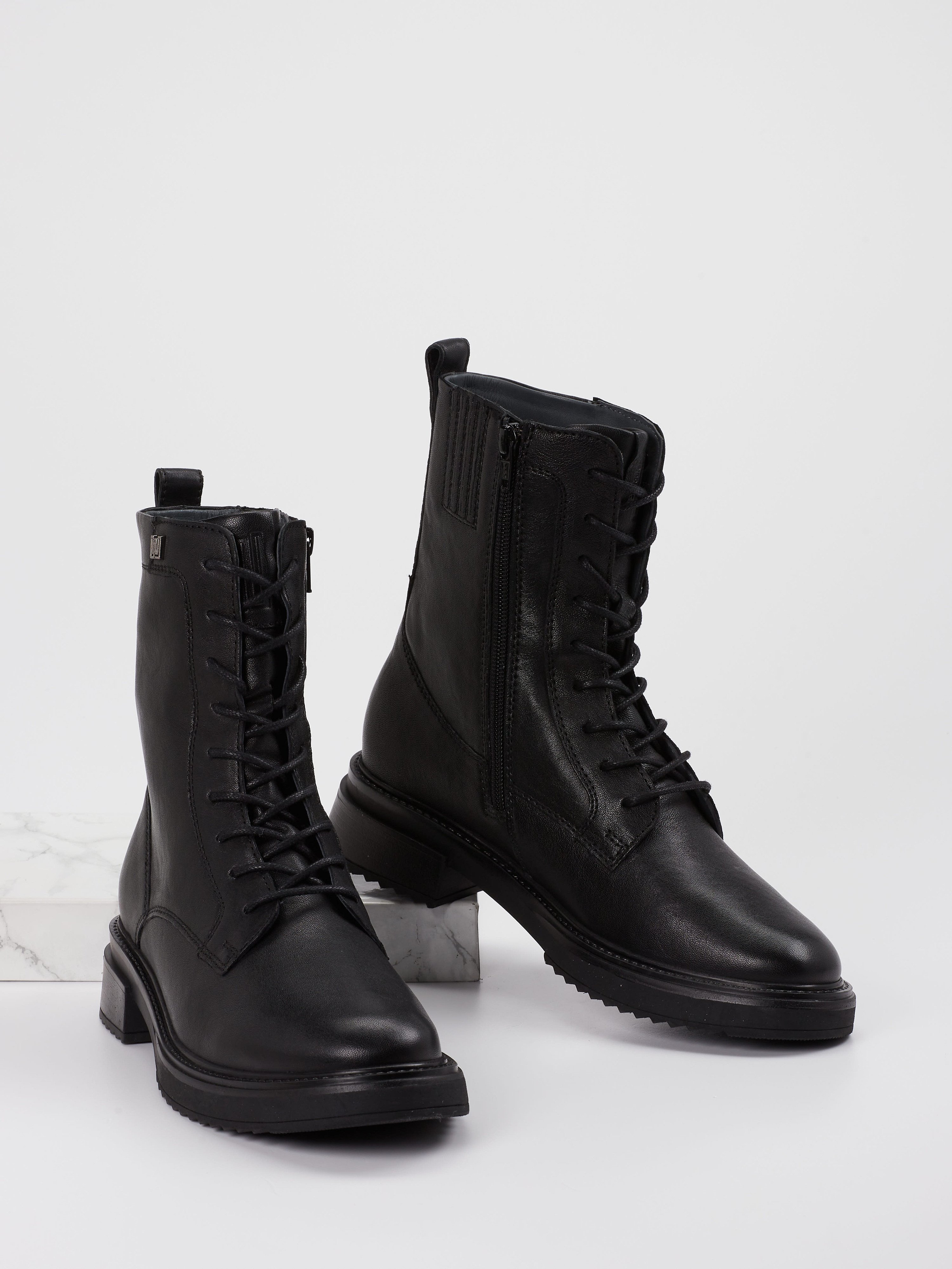 Schnürstiefelette H-Shelly schwarz 2751009041404