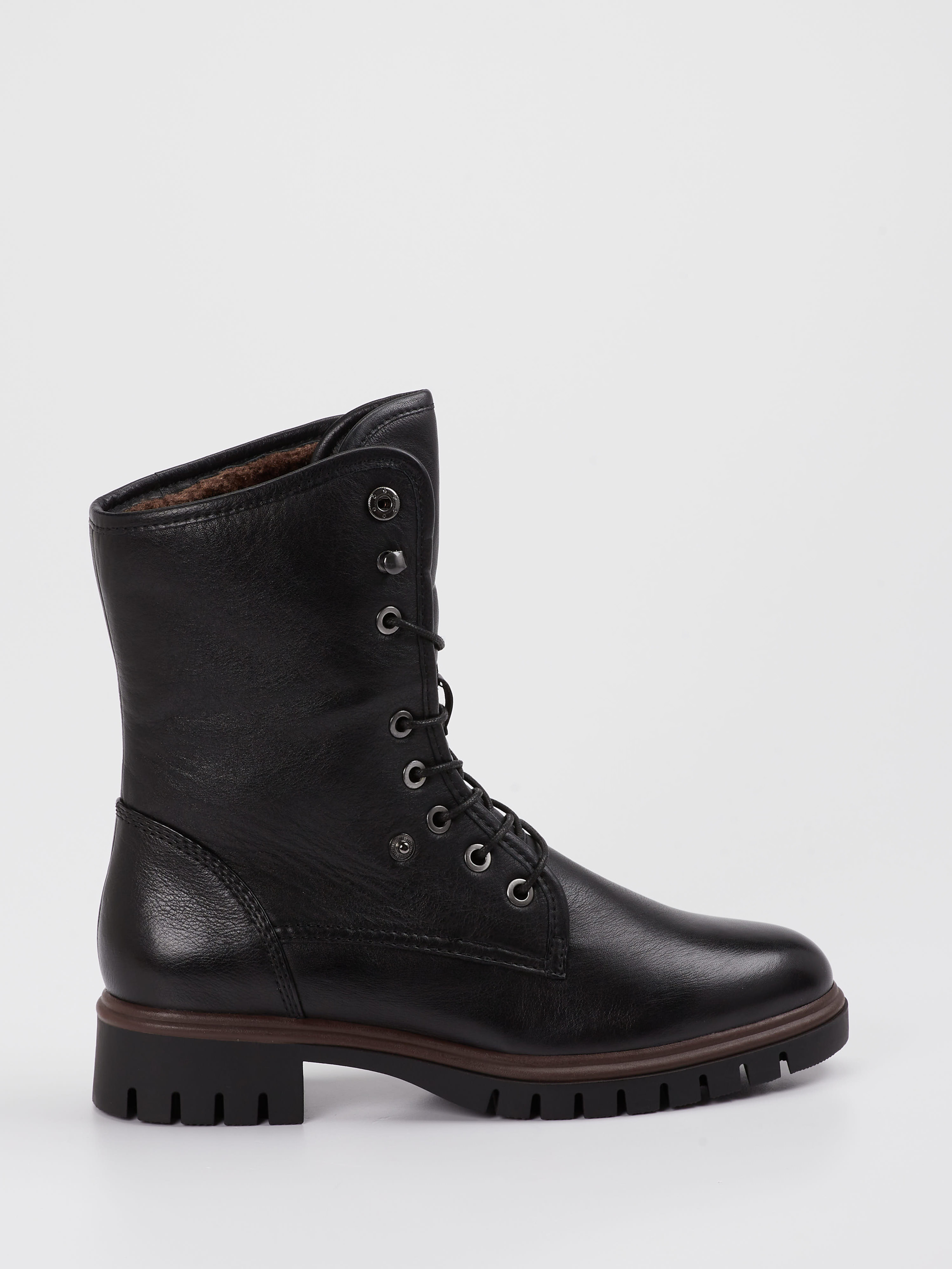 Schnürstiefelette schwarz 1725009011101