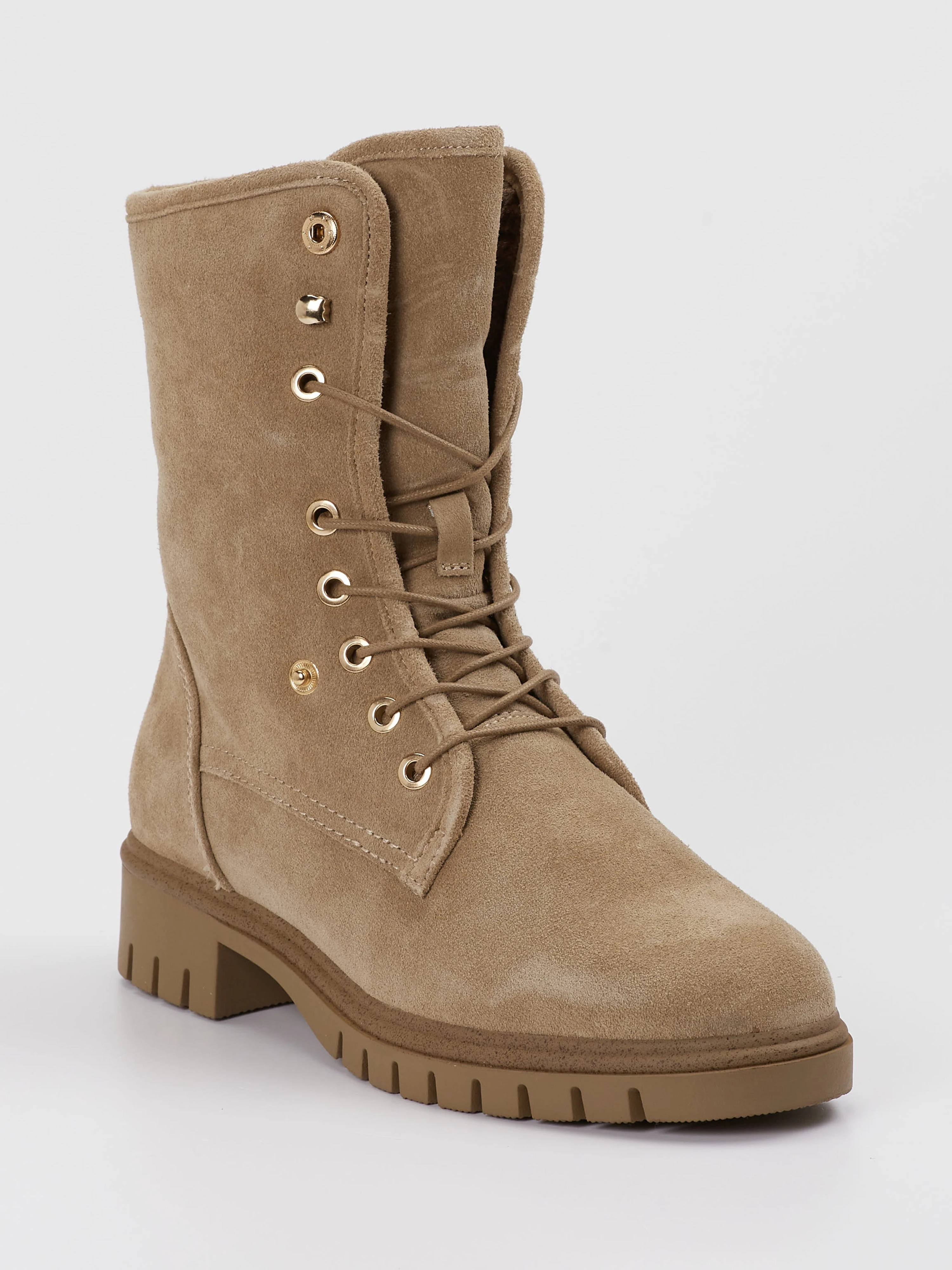 Schnürstiefelette braun 1725299000306