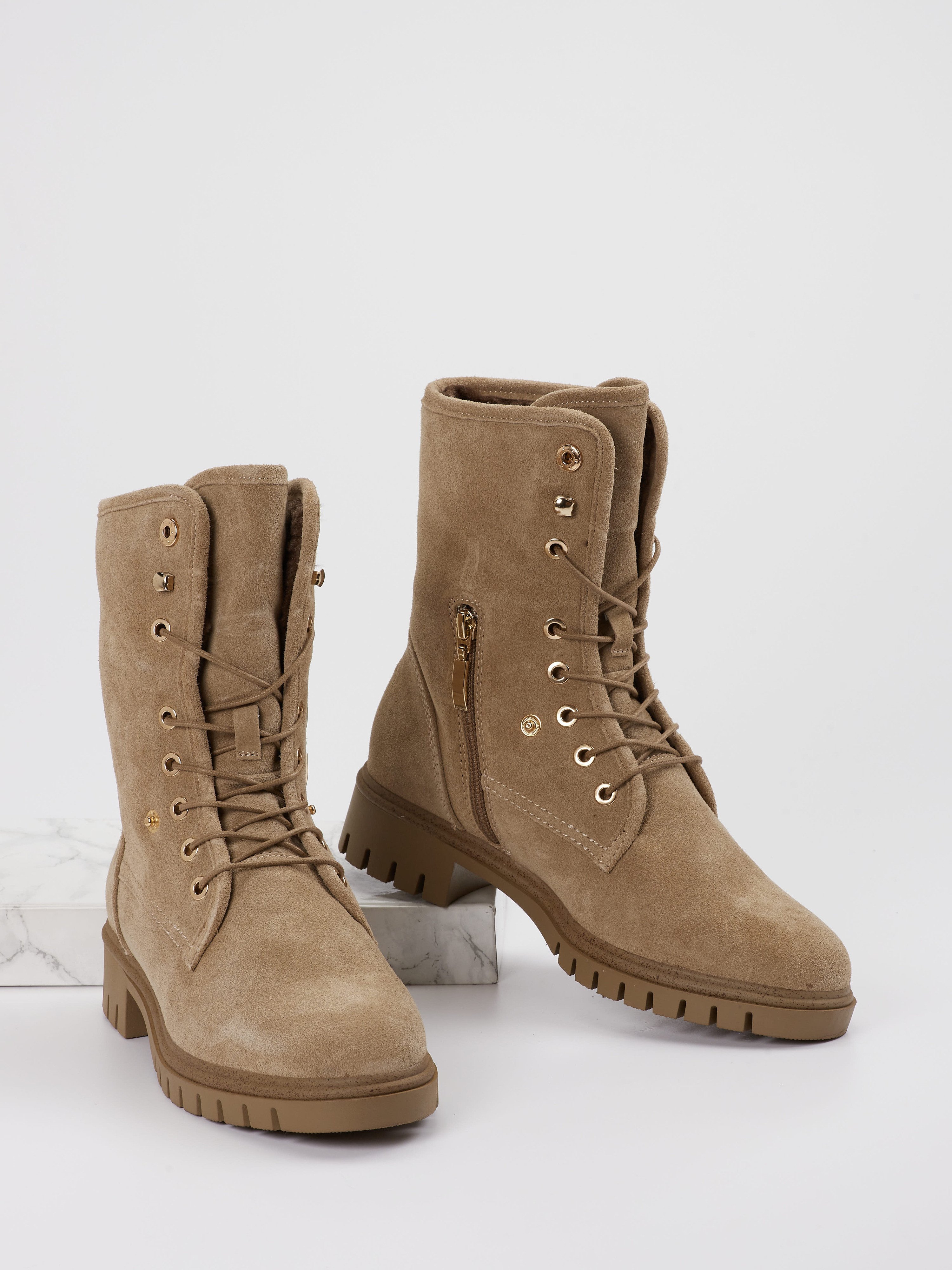 Schnürstiefelette braun 1725299000304