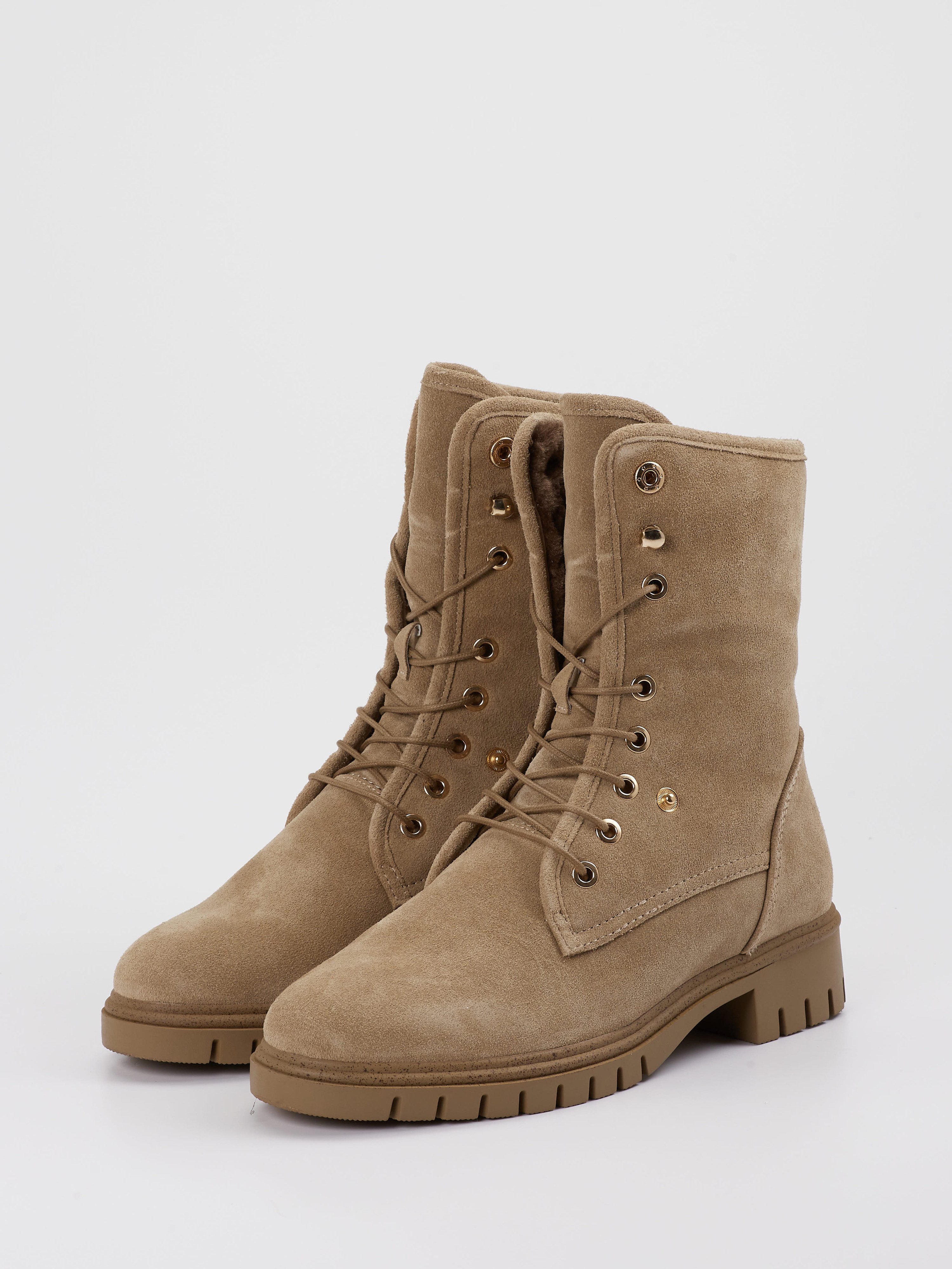 Schnürstiefelette braun 1725299000302