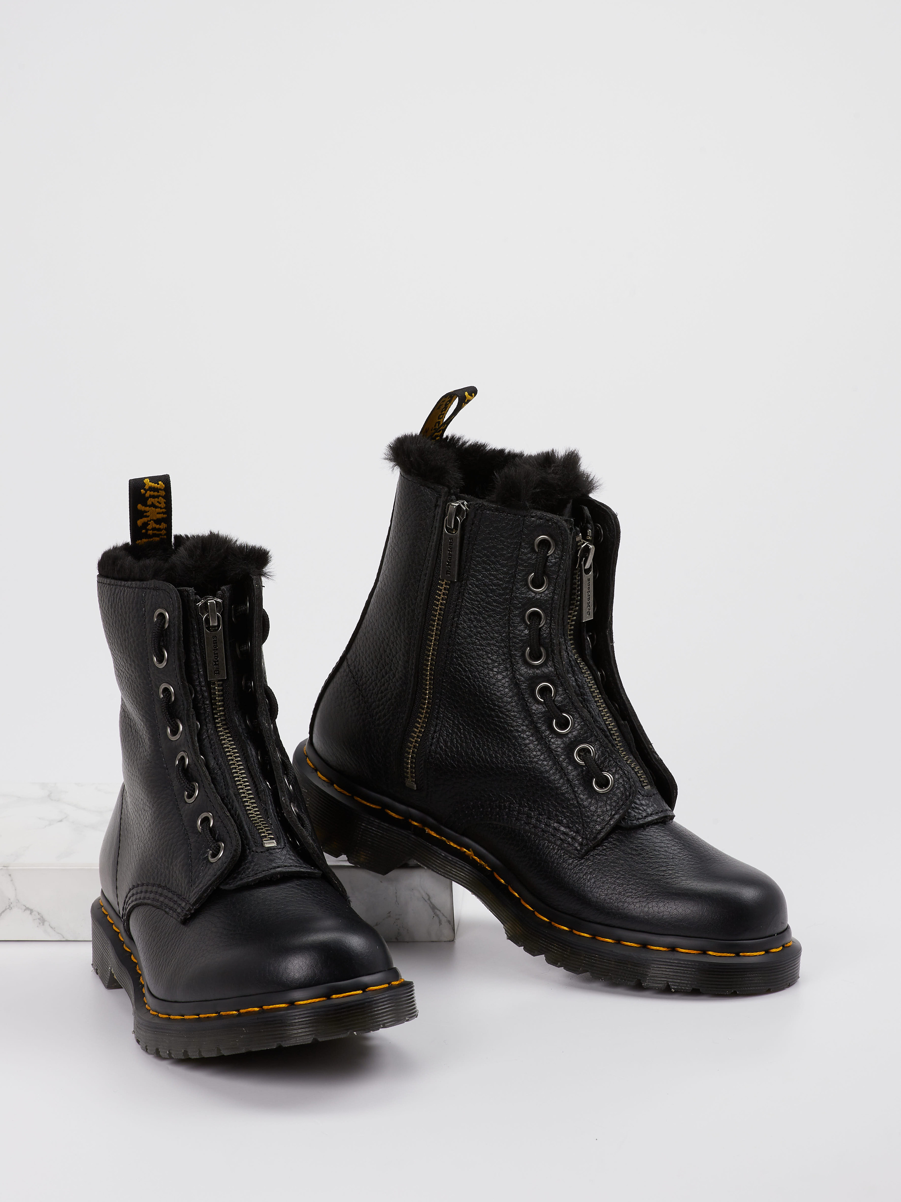 Schnürstiefelette schwarz 1823009010904