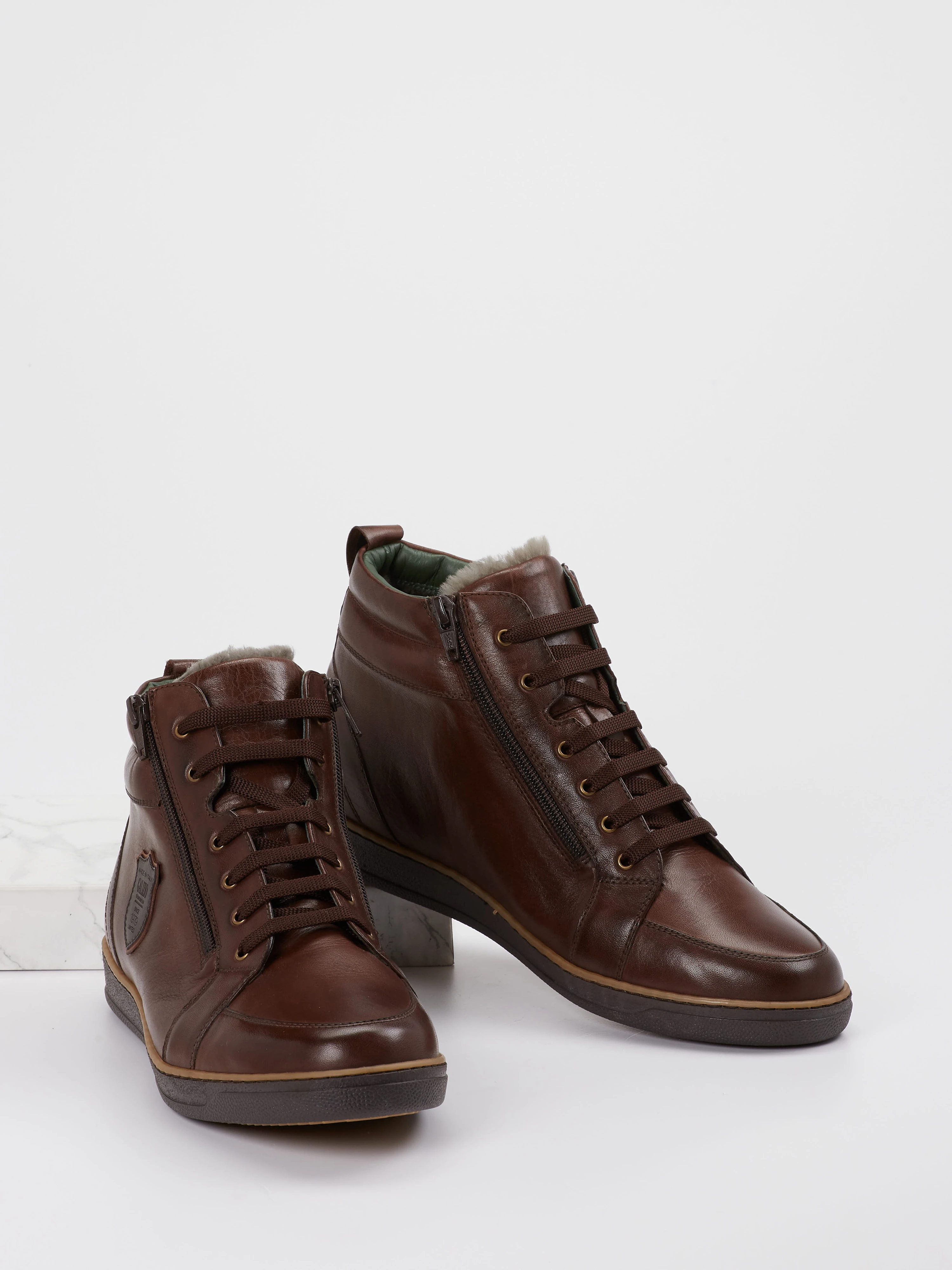 Fell Wintersneaker braun 4861209051504