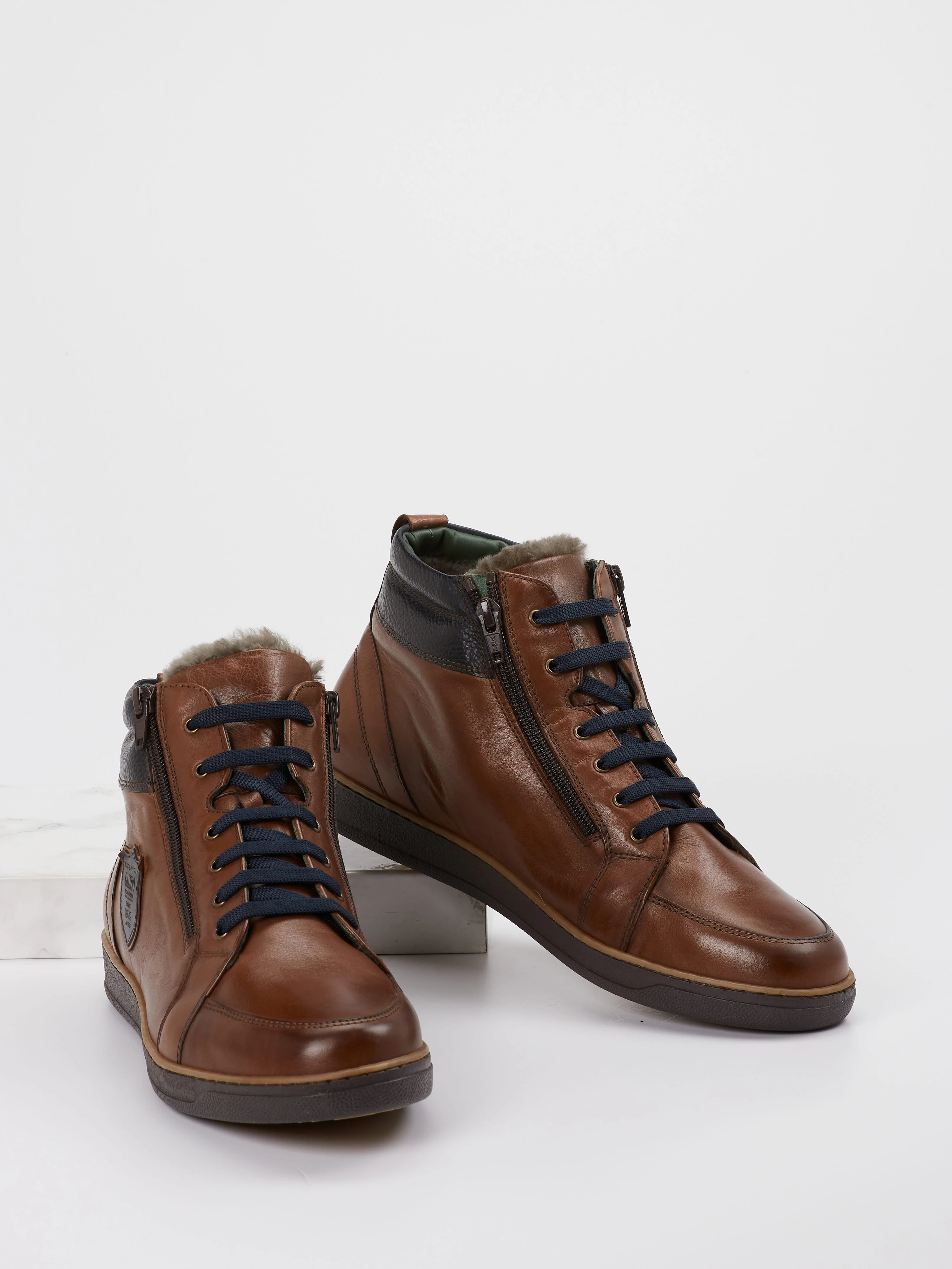 Fell Wintersneaker braun 4861201000404