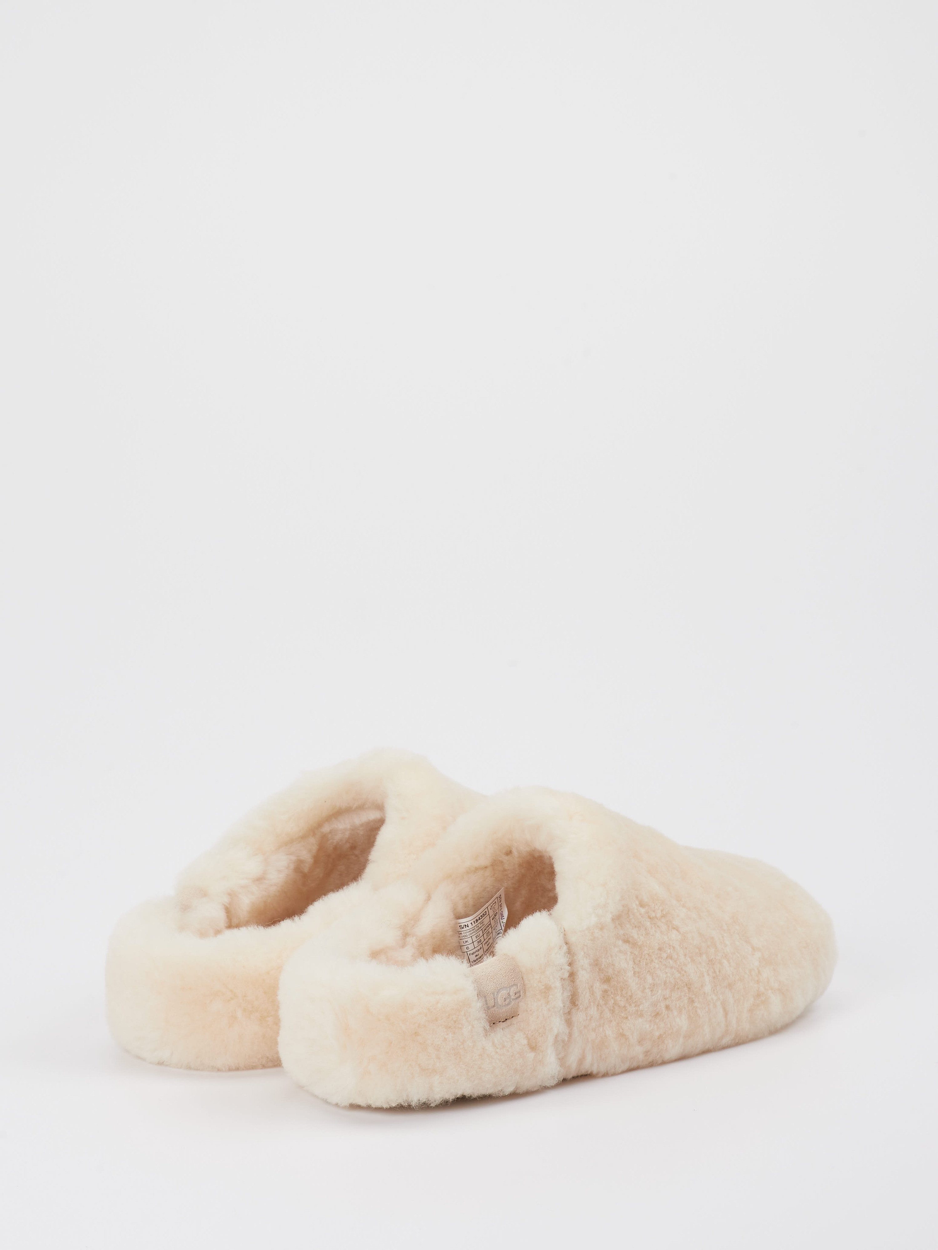 Hausschuh Elea Fluffed Slip-On beige 7163399001703