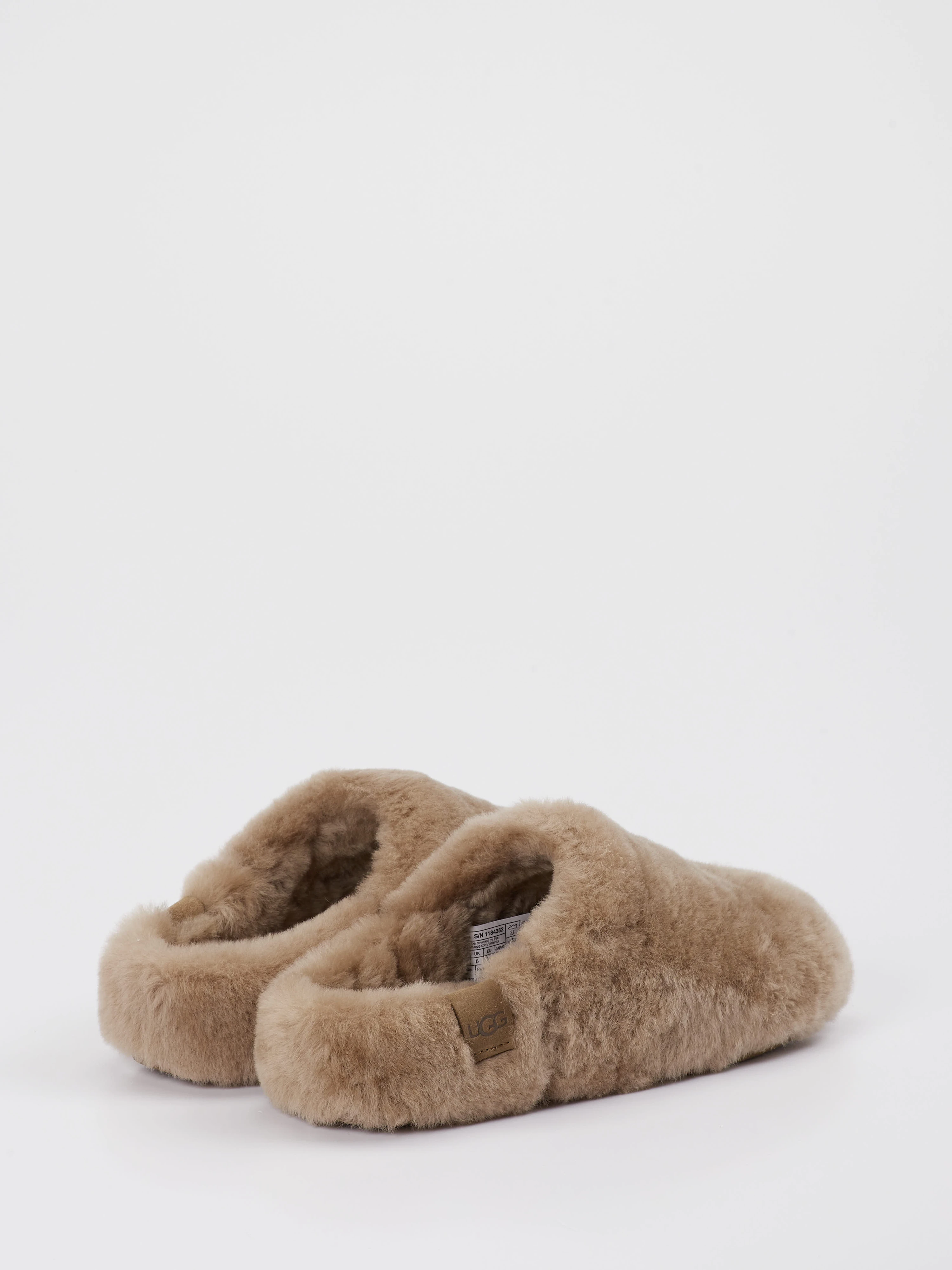Hausschuh Elea Fluffed Slip-On braun 7163269000503