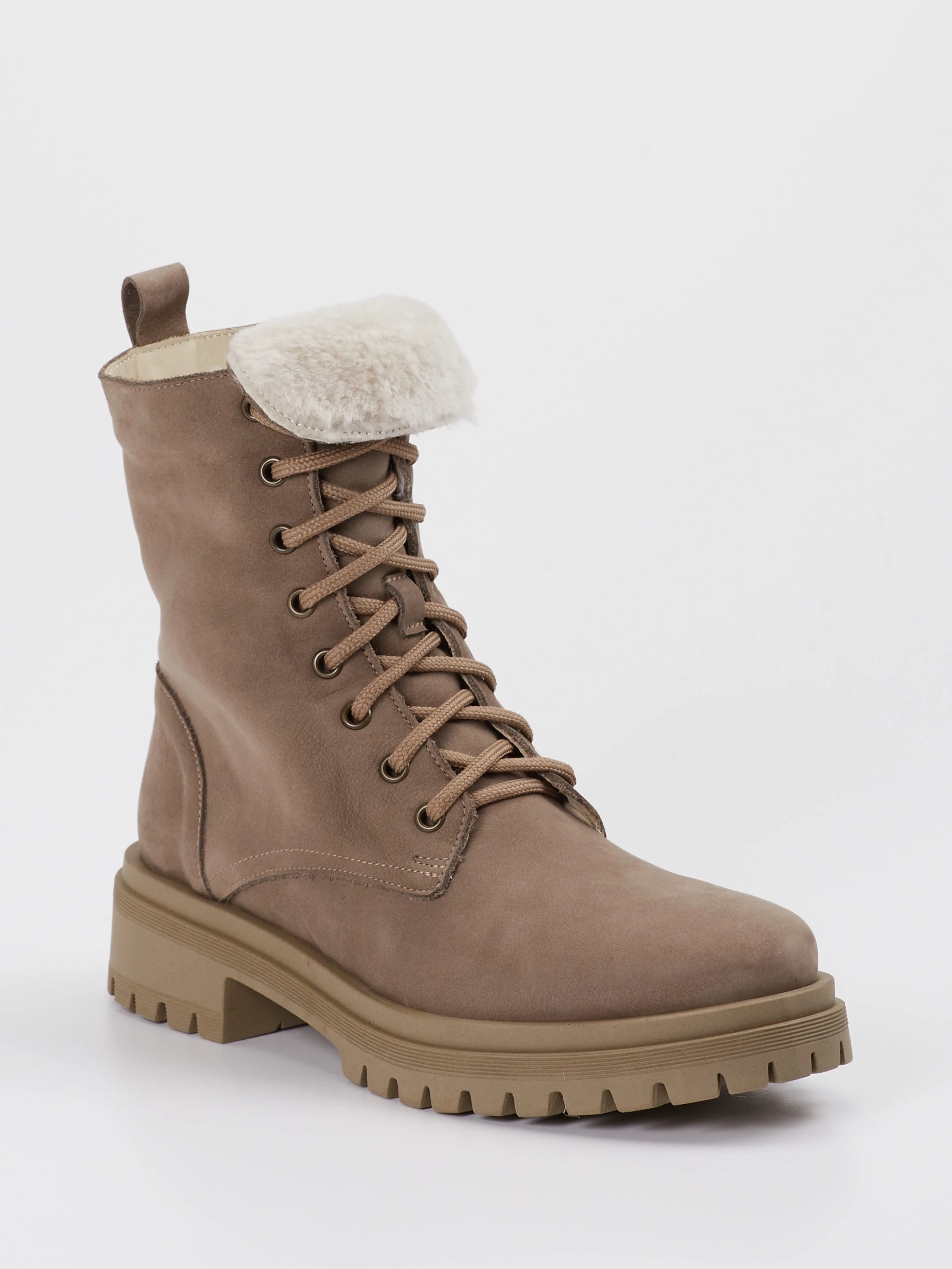 Schnürstiefelette braun 1823249000906