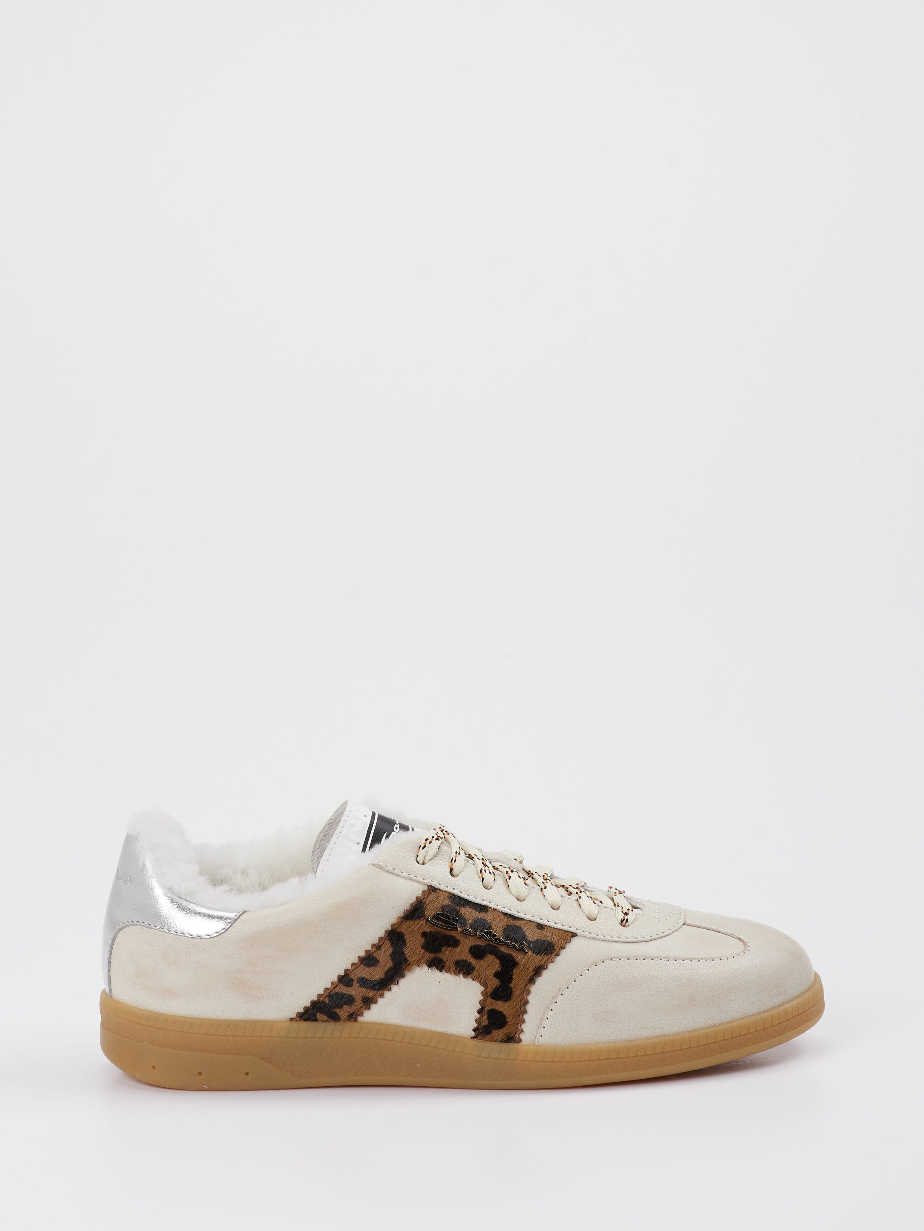 Sneaker/ Trotteur Schnür warm weiß 1808732000101