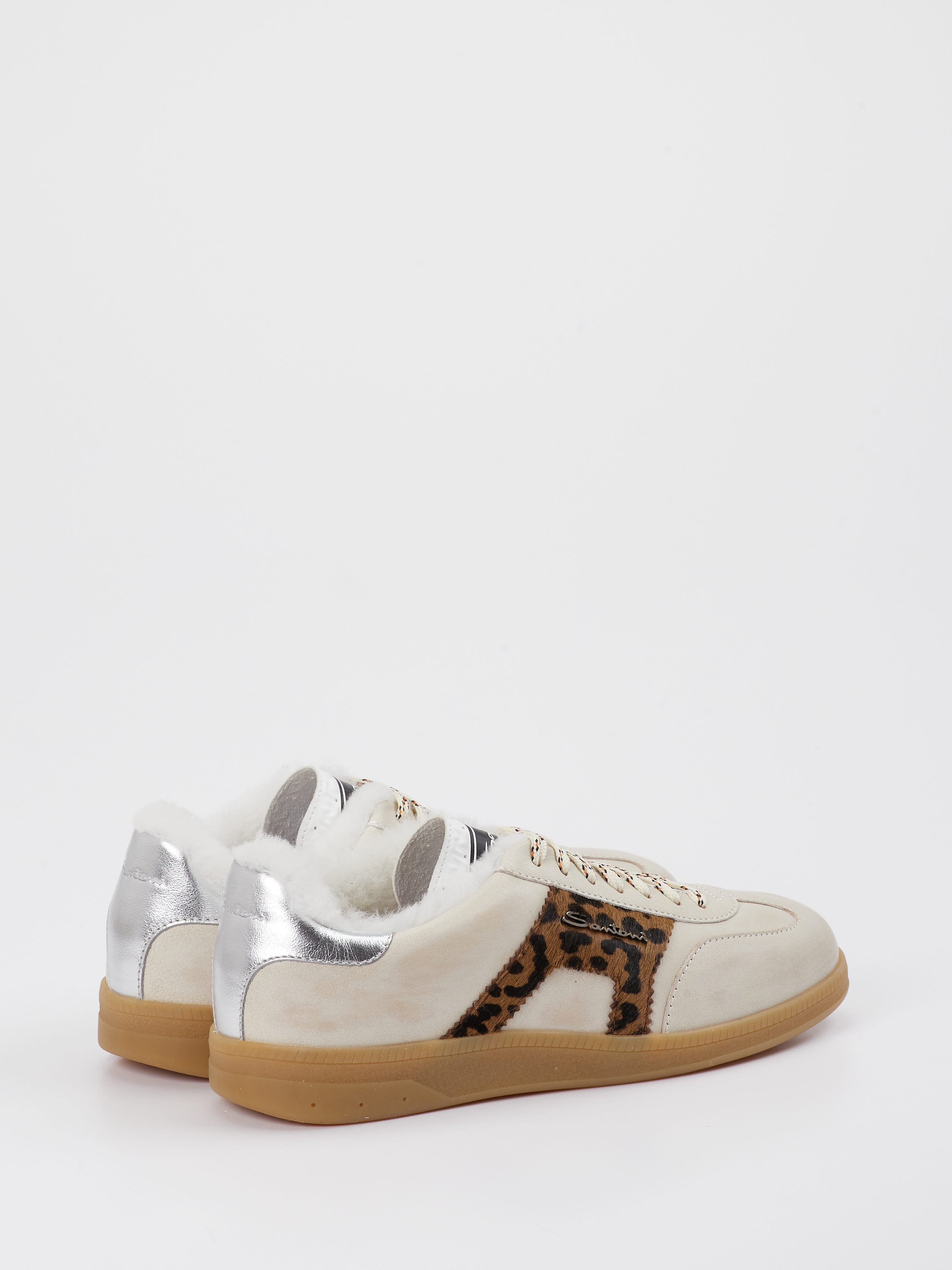 Sneaker/ Trotteur Schnür warm weiß 1808732000103