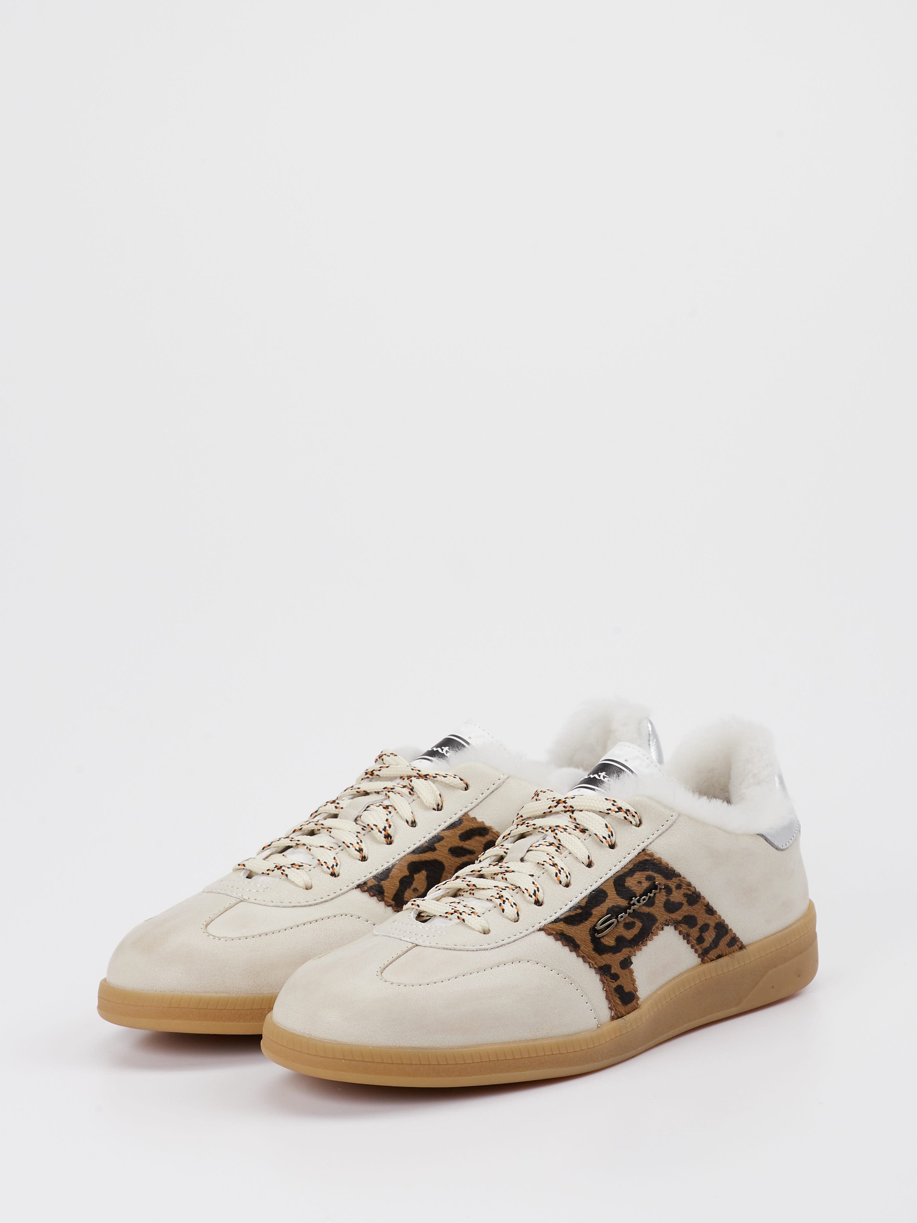 Sneaker/ Trotteur Schnür warm weiß 1808732000102