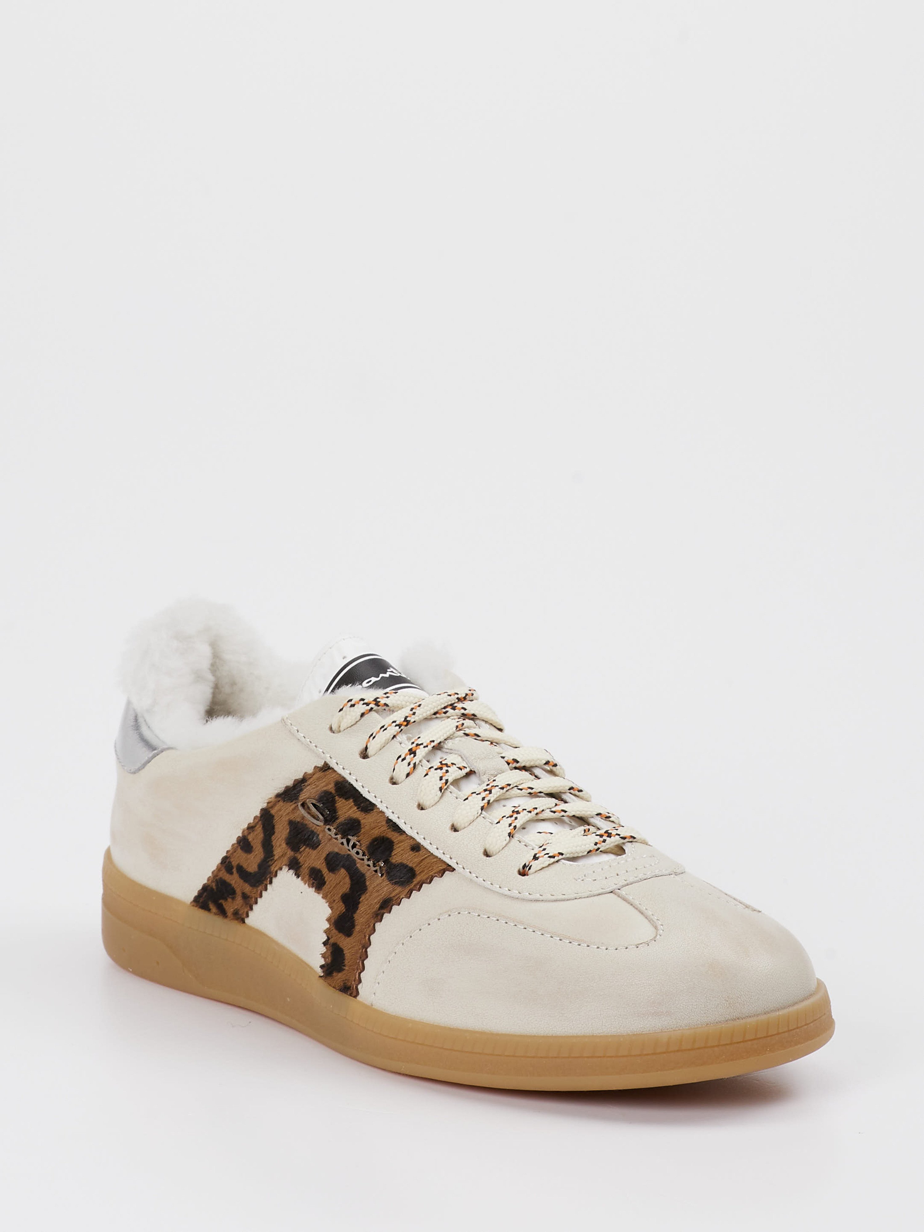 Sneaker/ Trotteur Schnür warm weiß 1808732000106