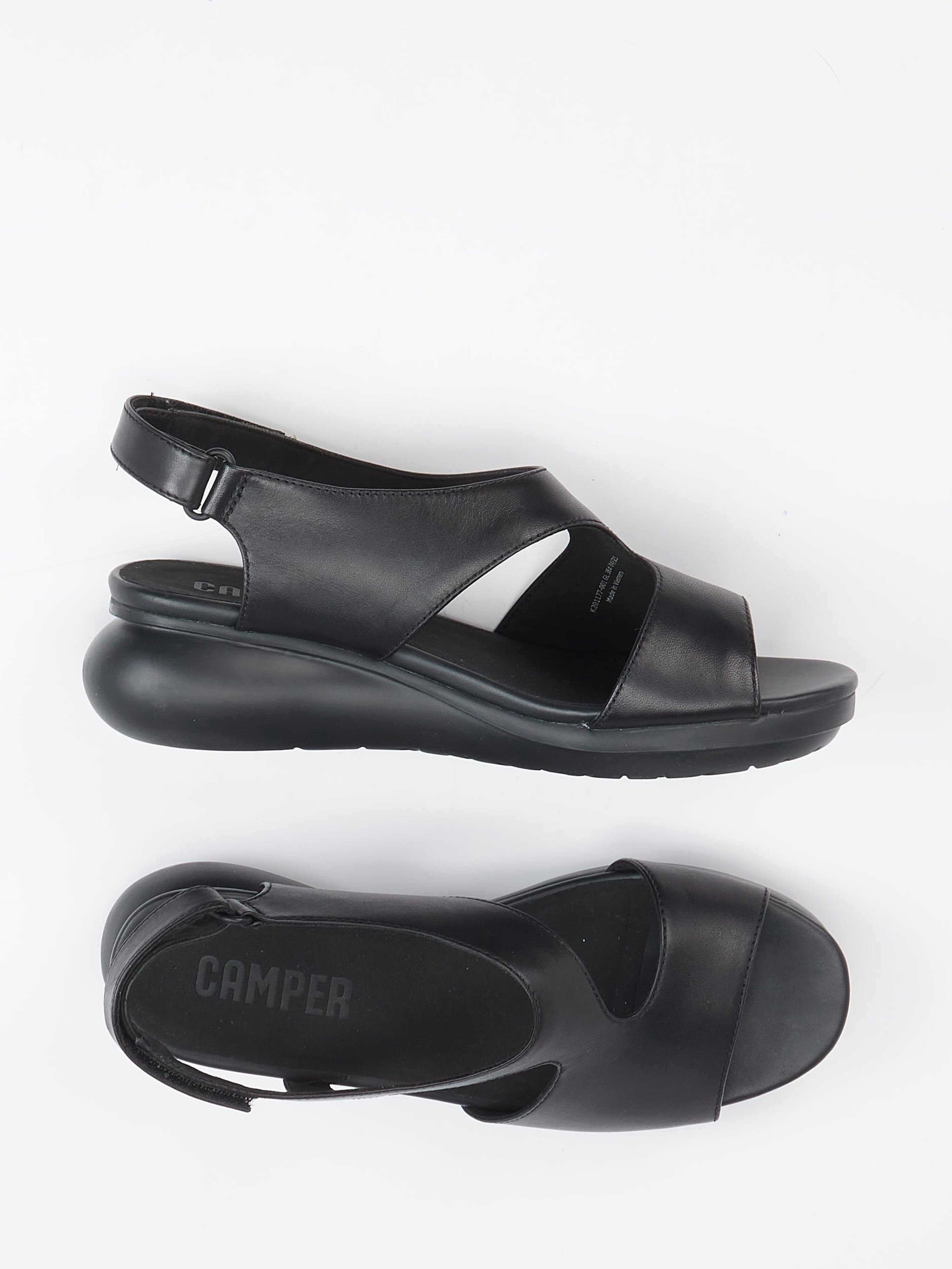 Keilsandalette schwarz 1255009002004
