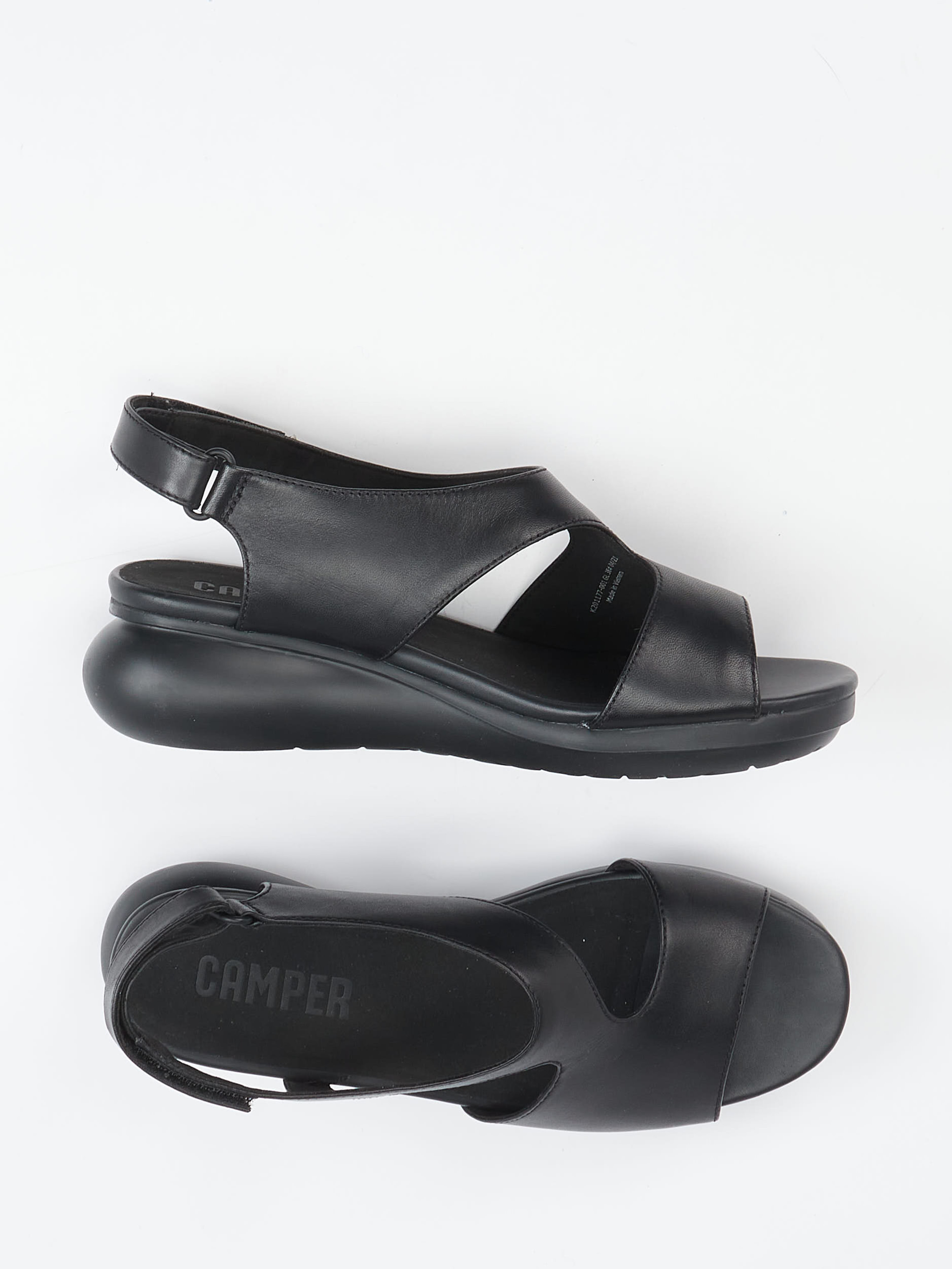 Keilsandalette schwarz 1255009002004