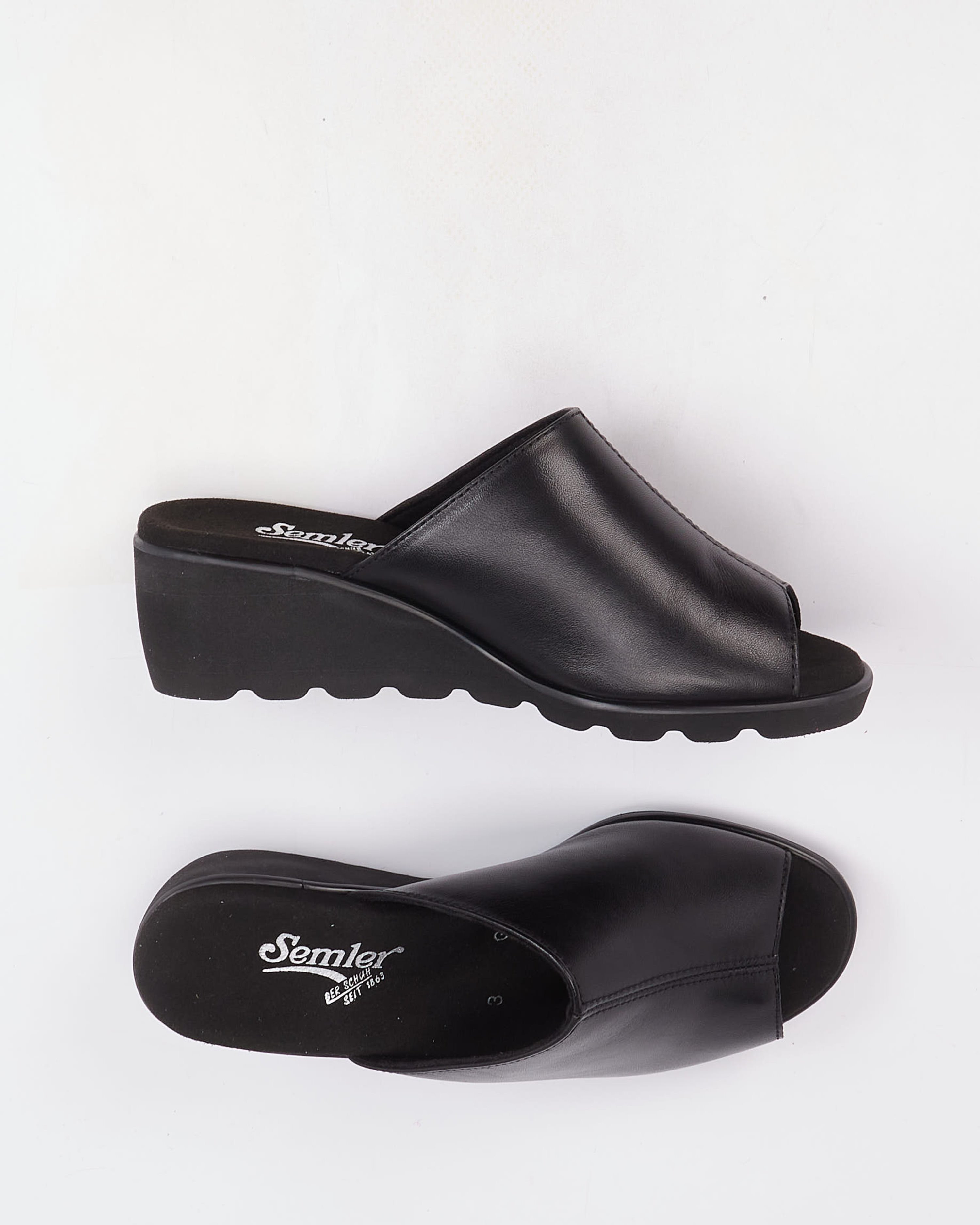 Pantolette Inka schwarz 2102009000404