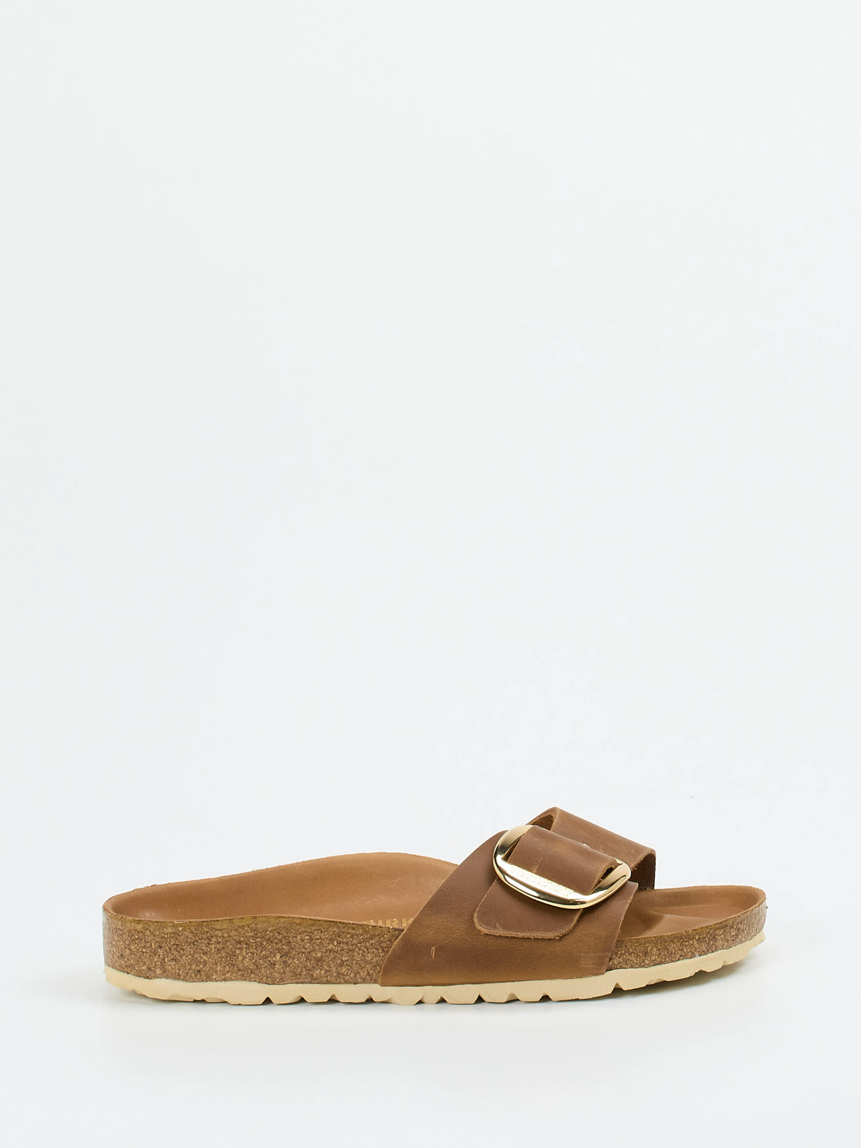 Pantolette Madrid Big Buckle braun 2110289000301