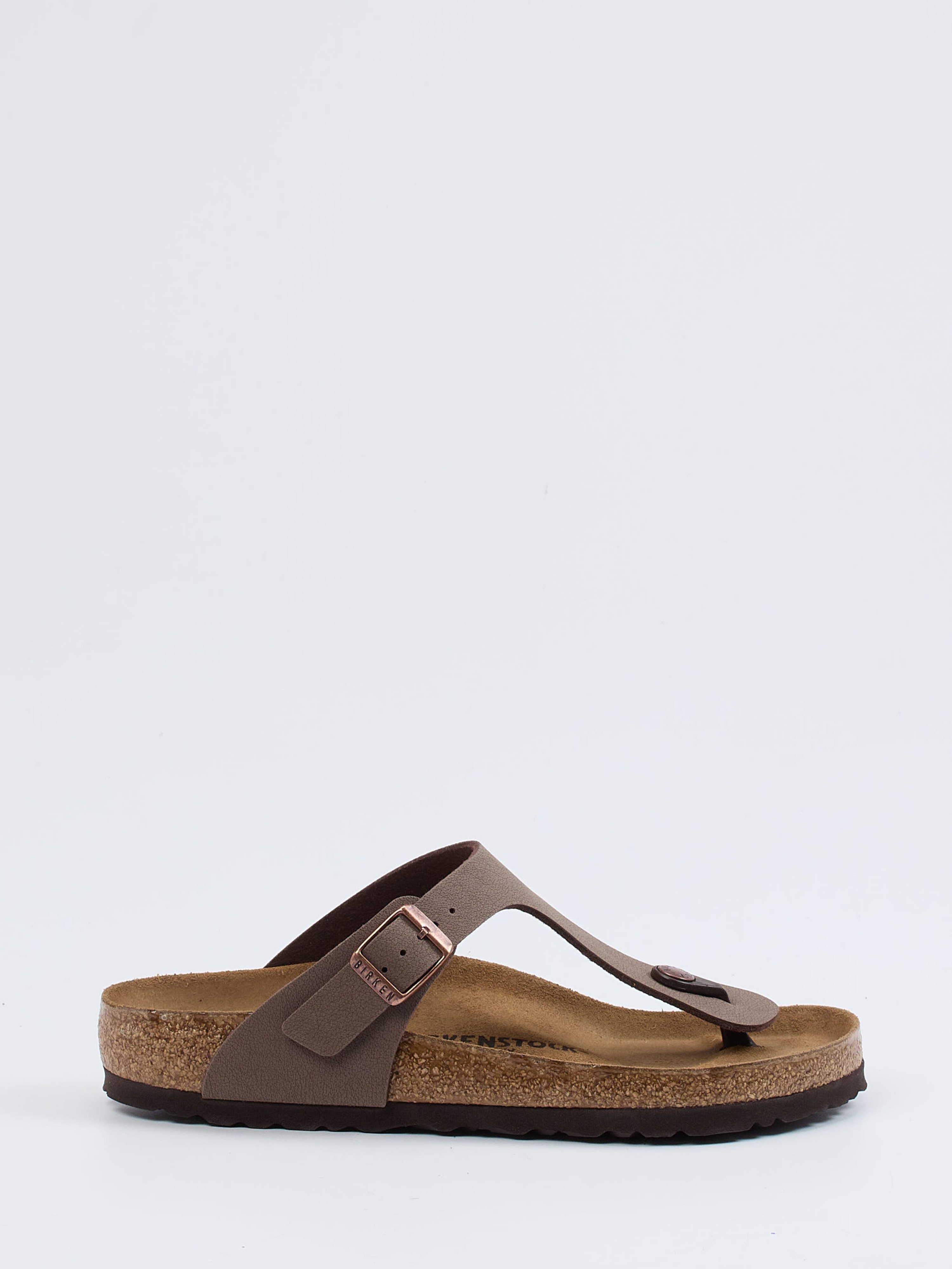 Zehentrenner-Pantolette Gizeh braun 2140209000201