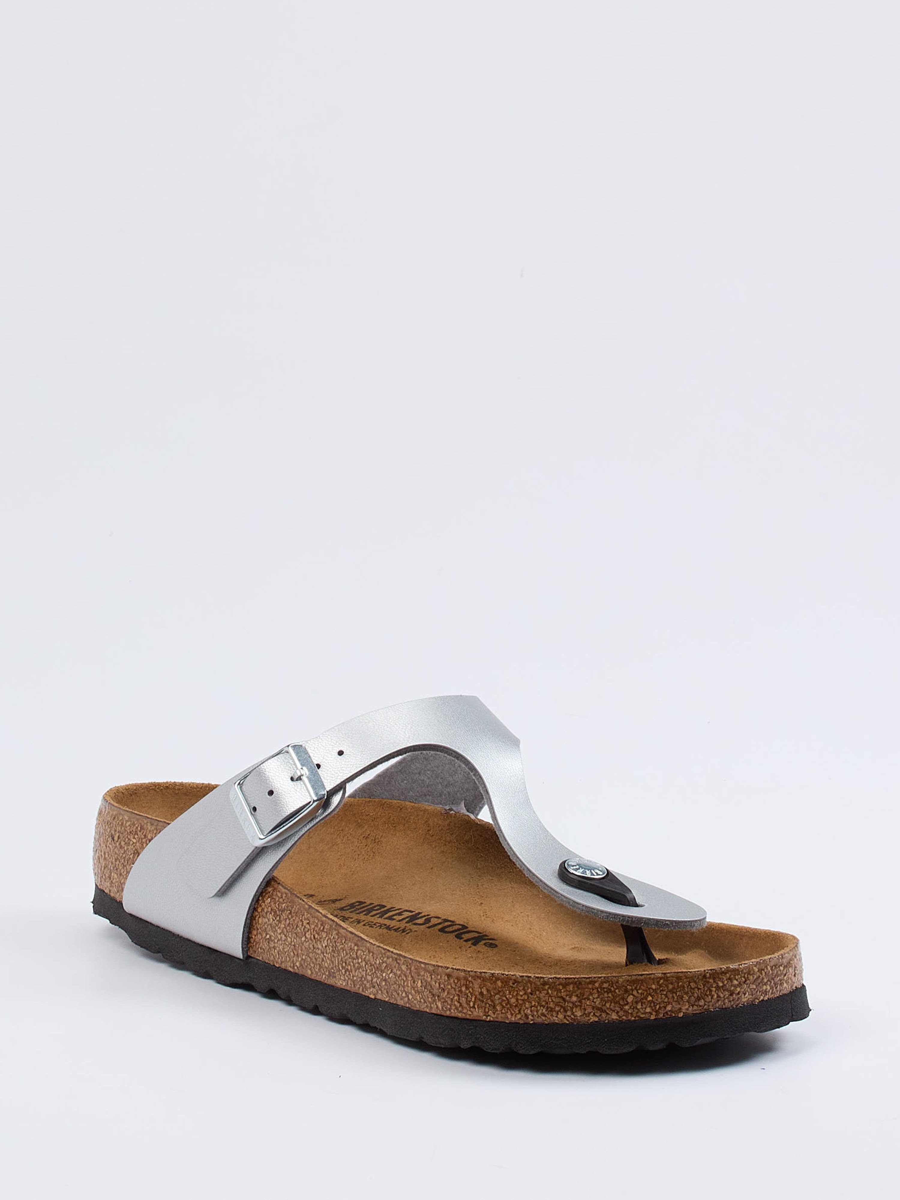 Zehentrenner-Pantolette Gizeh grau 2140499000106