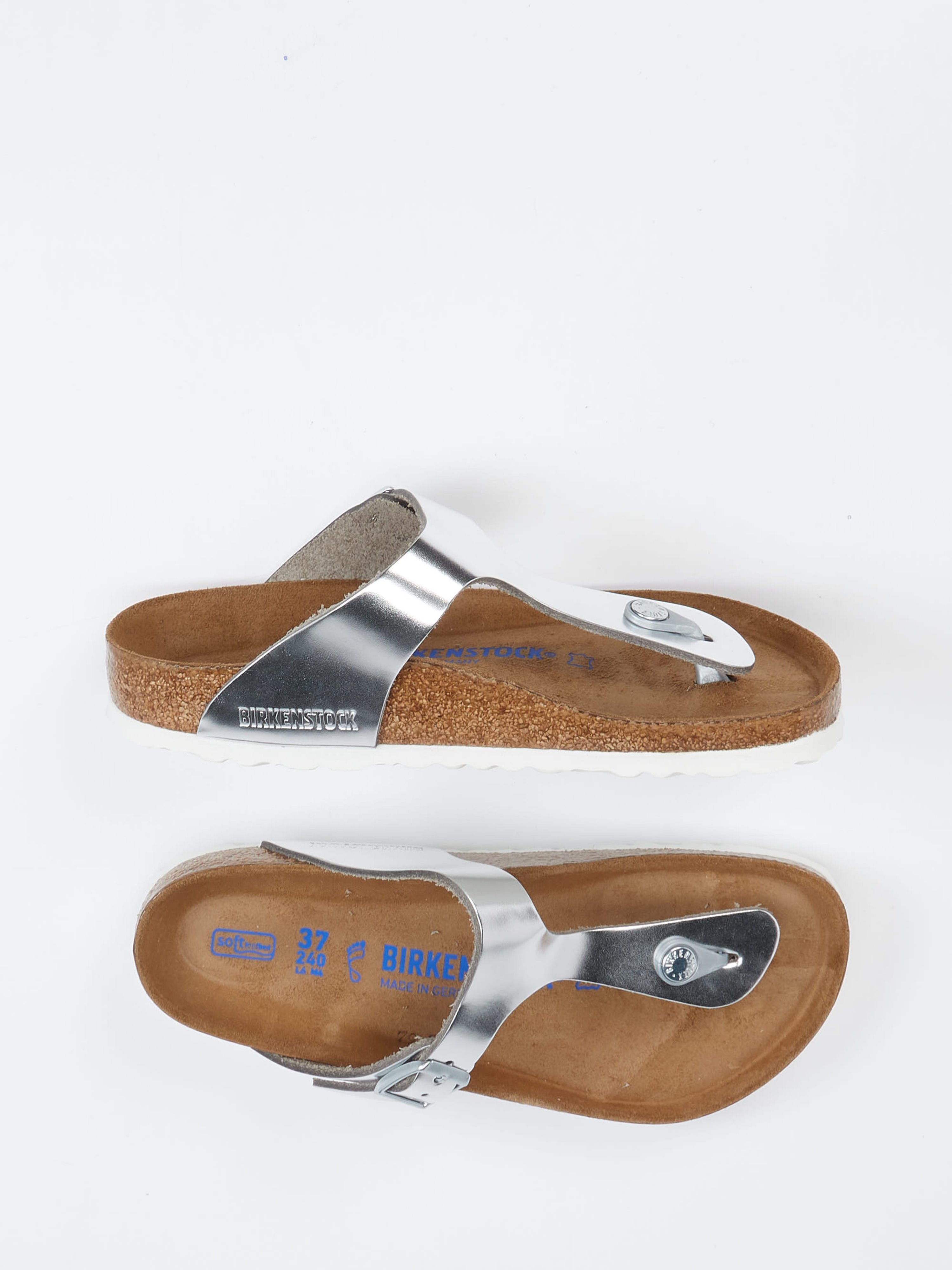 Zehentrenner-Pantolette Gizeh grau 2140499000404