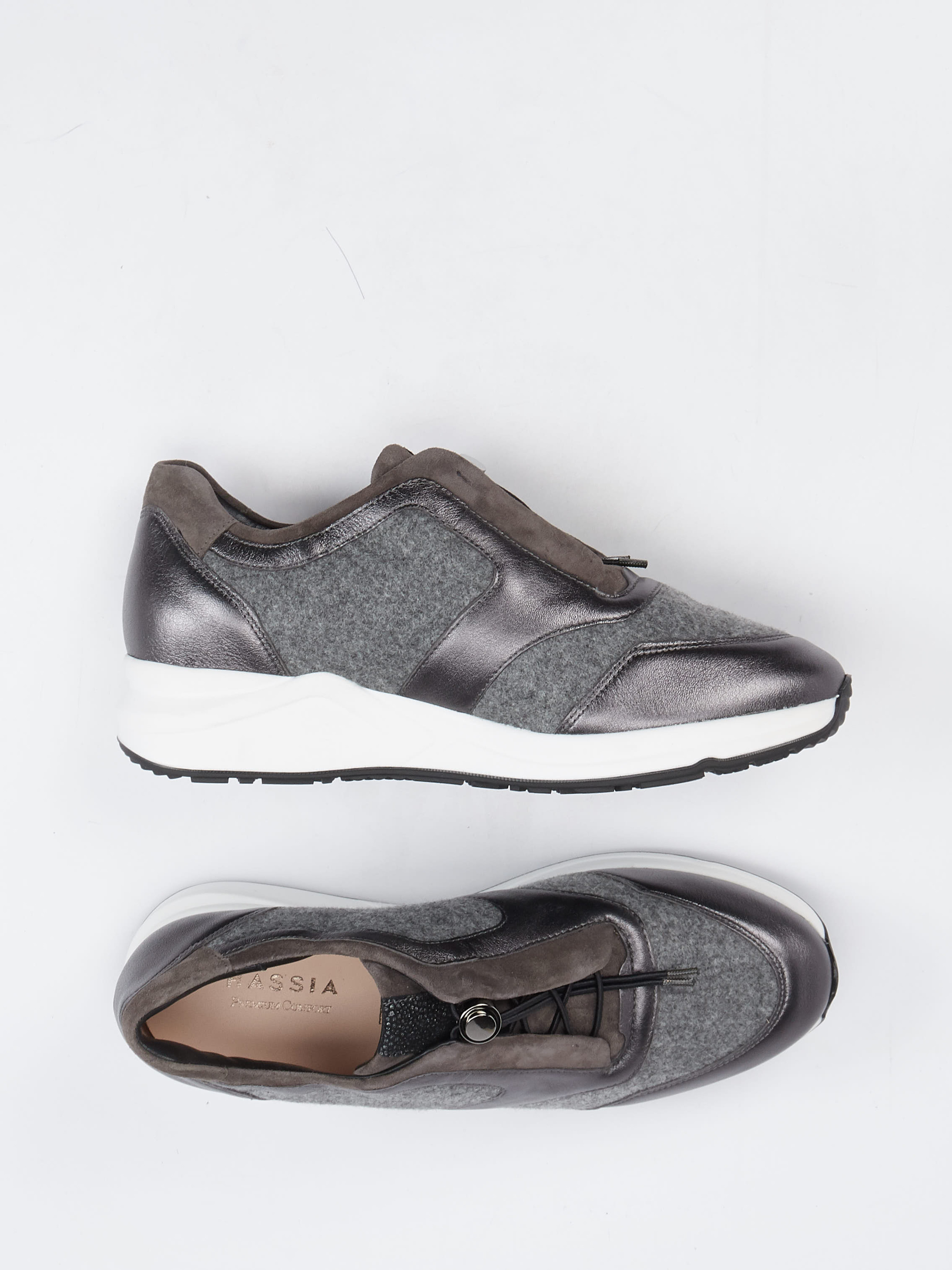 Schnürschuh grau 2661429002504